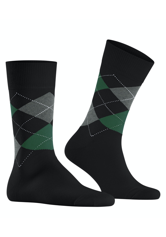 Burlington King herensokken, zwart (black) Burlington King herensokken, zwart (black)