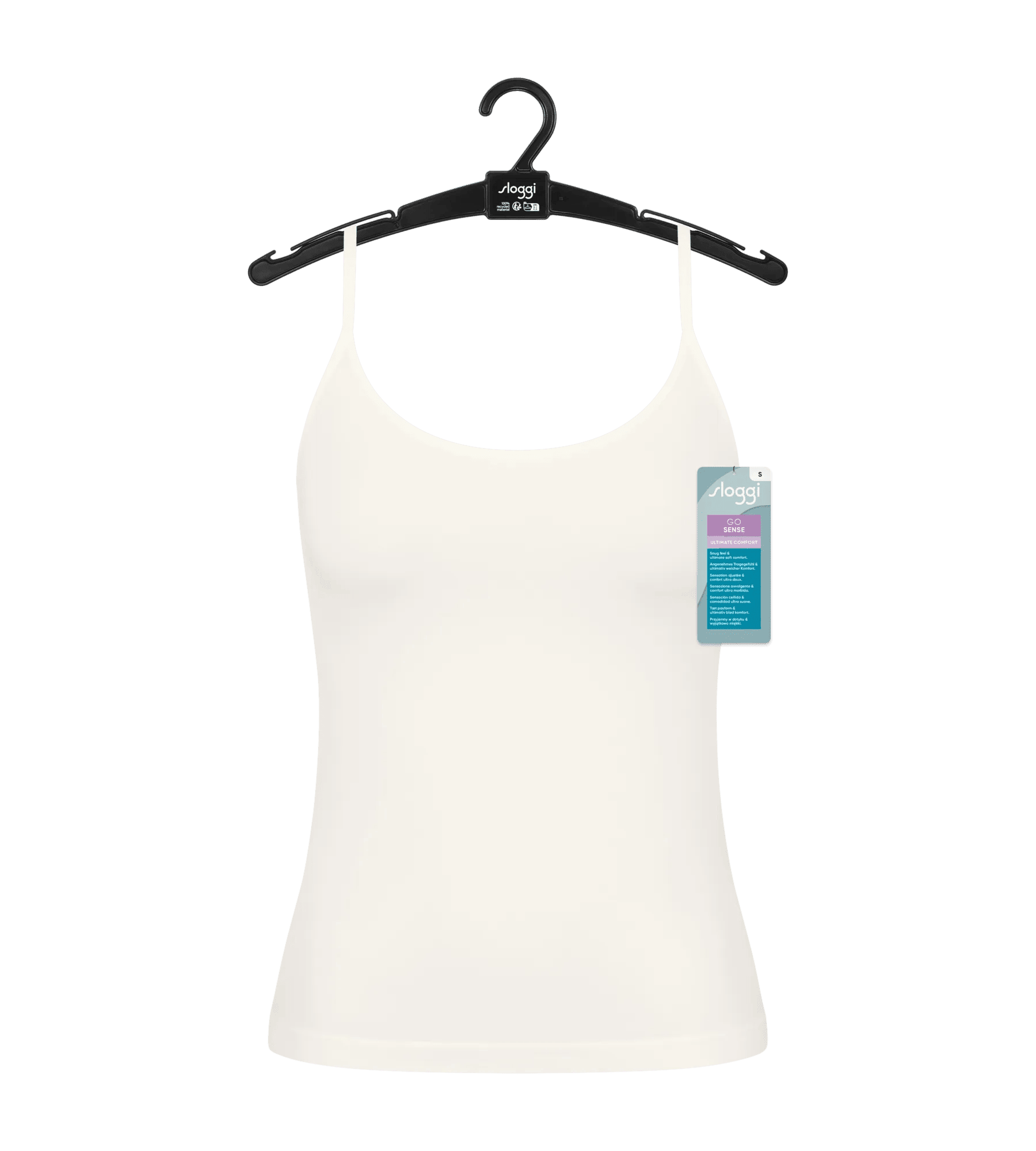 Sloggi Women GO Sense Spaghetti Top (1-pack), dames singlet, wit