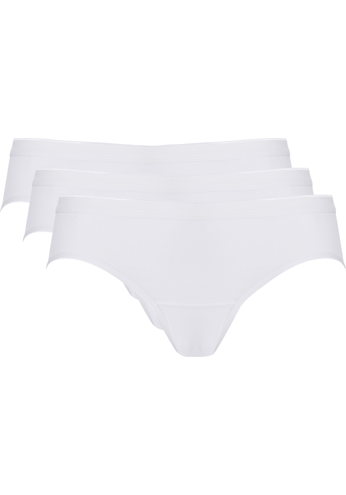 3-8711665537726-ten_cate-dames_slips_HR TEN CATE Basic women bikini slips (3-pack), dames slips lage taille, wit