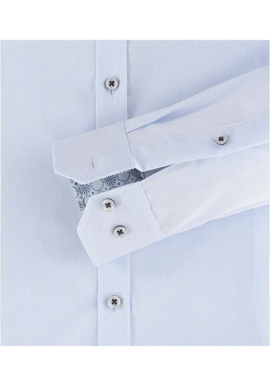 image_5_202e71266f1d710412c86e77660580f2jpgautoformatbgF3F3F3blend-alpha100blend-colorF3F3F3blend-modedarkenfitclampp VENTI body fit overhemd, structuur, blauw gestreept