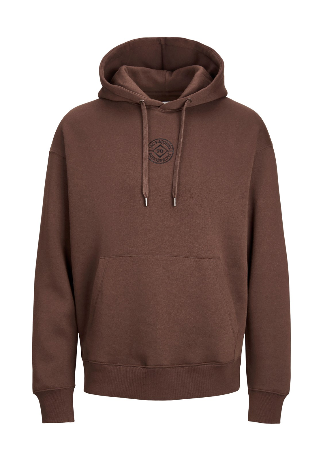 image_2_jj__4215818__frontjpgvd0d2dde5dd8697bbb0f6ca4d8d9a95f35784 JACK & JONES Cosmo sweat hood regular fit, heren hoodie katoenmengsel met capuchon, bruin