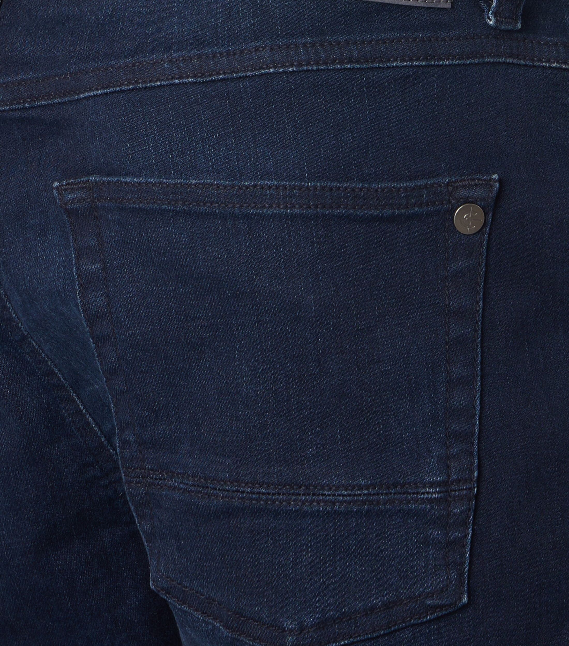 CASA MODA jeans shorts STEVE, heren 5-pocket korte spijkerbroek, blauw