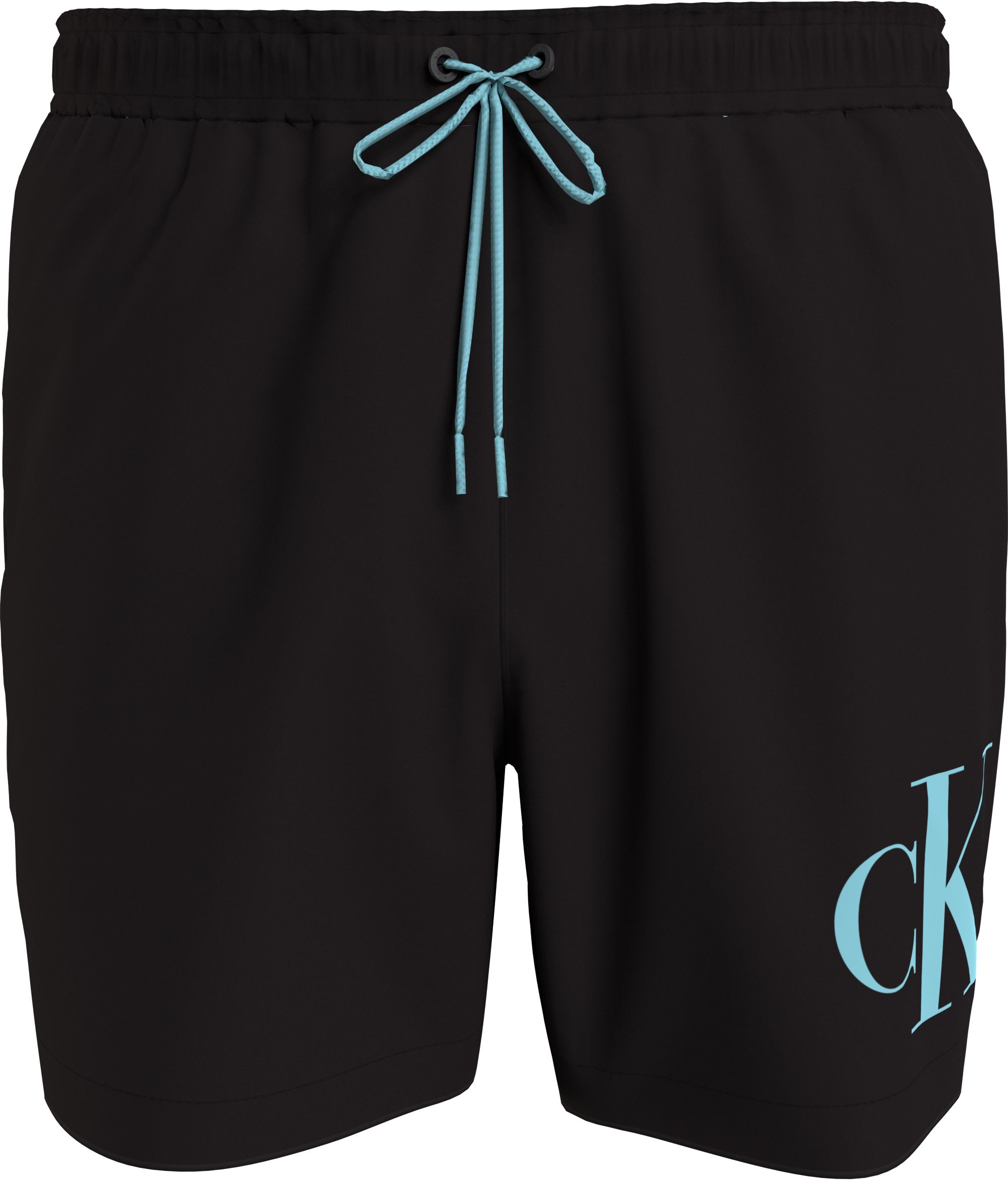 Calvin Klein Medium Drawstring swimshort, heren zwembroek, zwart