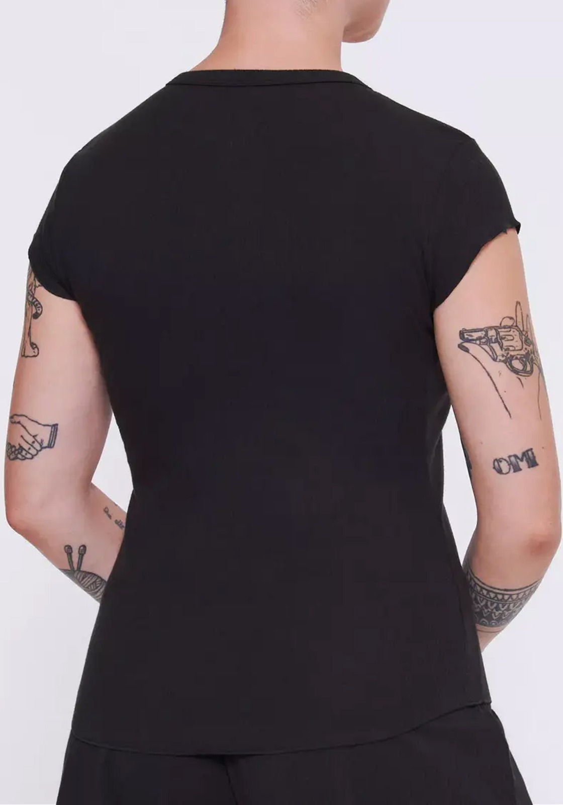 Sloggi Women GO Ribbed T-Shirt (1-pack), dames T-shirt, zwart Sloggi Women GO Ribbed T-Shirt (1-pack), dames T-shirt, zwart