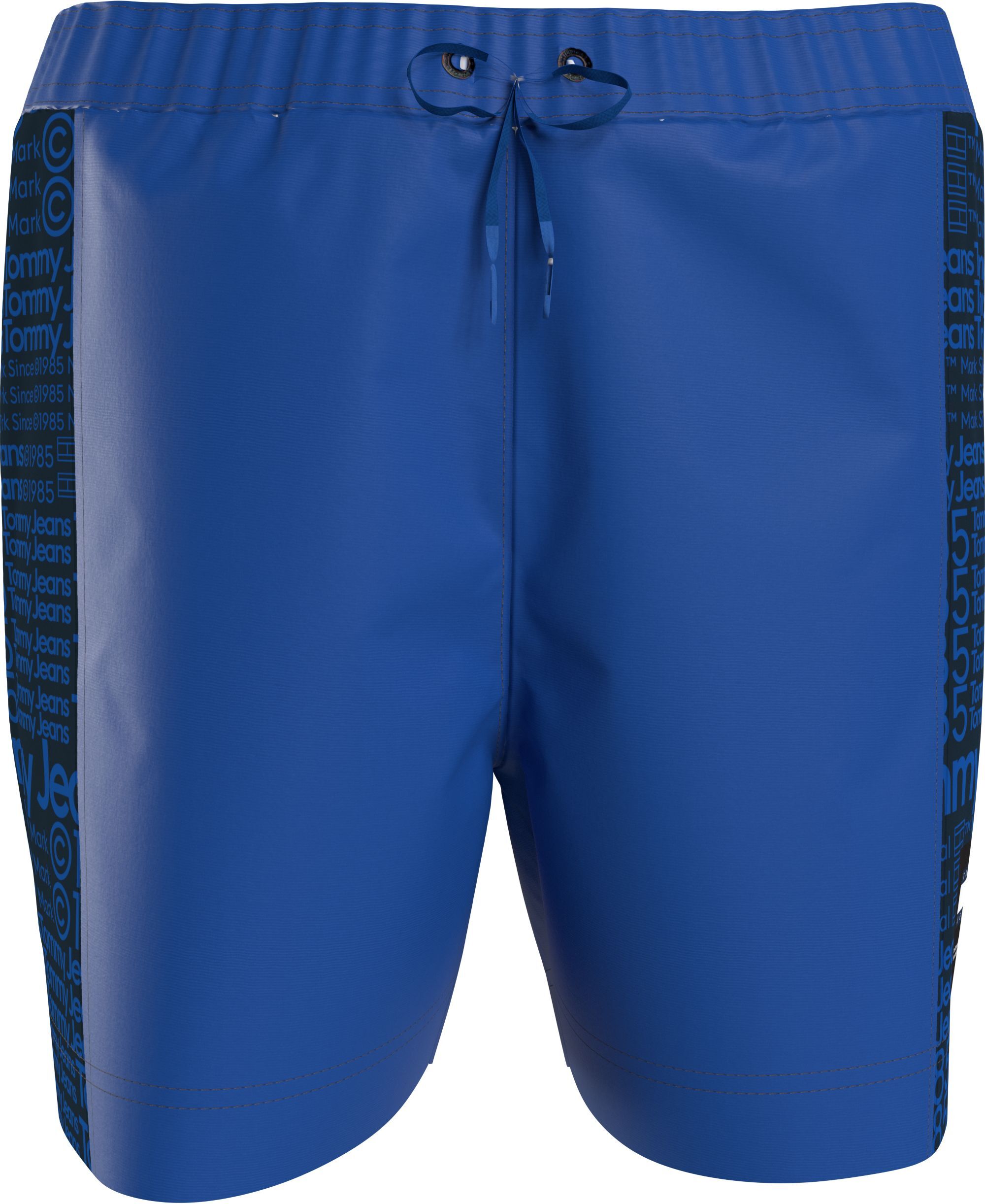 Tommy Hilfiger Medium Drawstring swimshort, heren zwembroek, zwart dessin