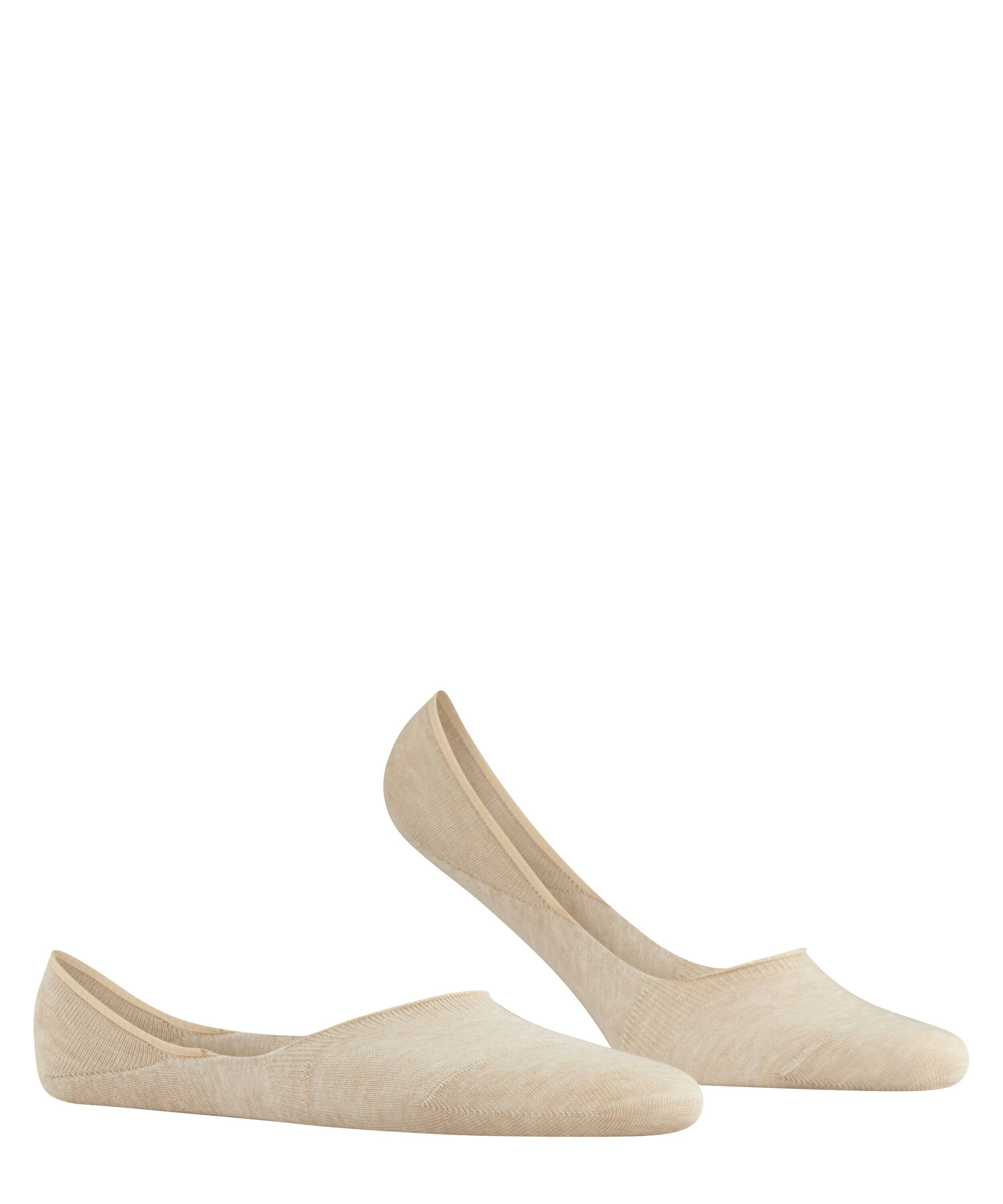 FALKE Step Medium Cut heren kousenvoetjes, beige (sand melangeange)