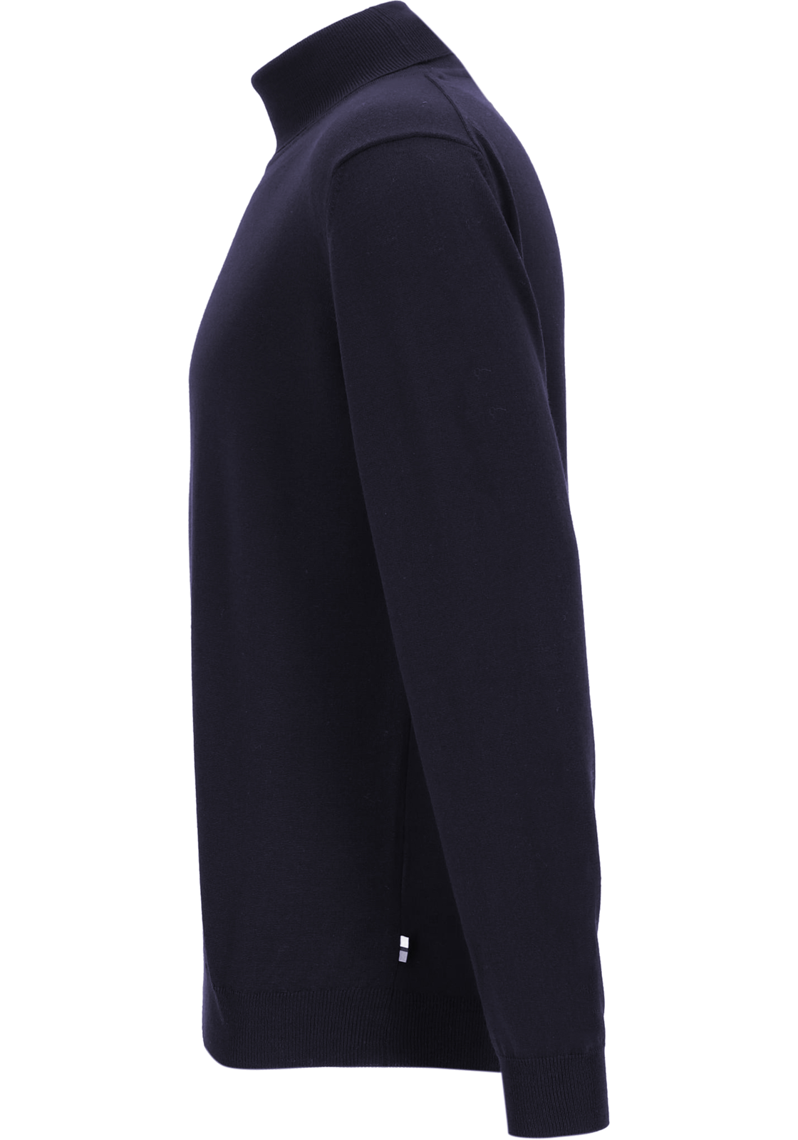 OLYMP modern fit coltrui wol, marine blauw OLYMP modern fit coltrui wol, marine blauw