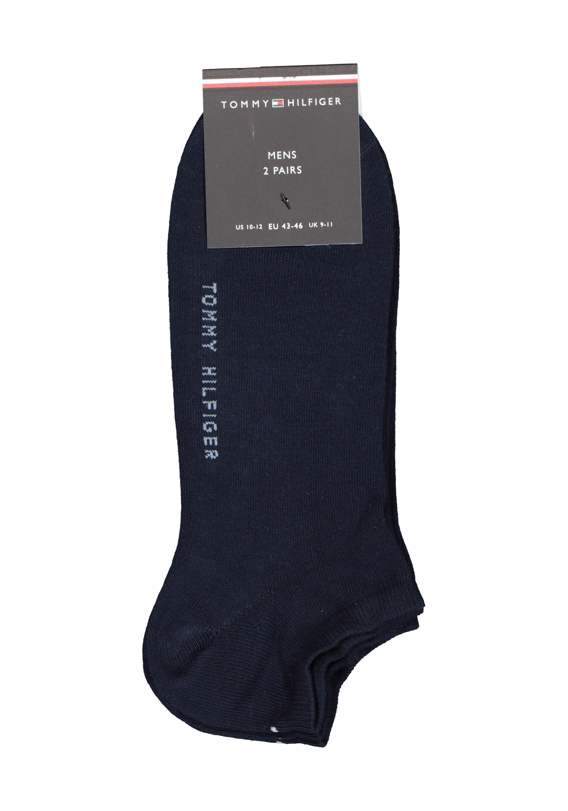 3-8713537926621_tommy_hilfiger_sokken__HR Tommy Hilfiger Sneaker Socks (2-pack), heren enkelsokken katoen, dark navy