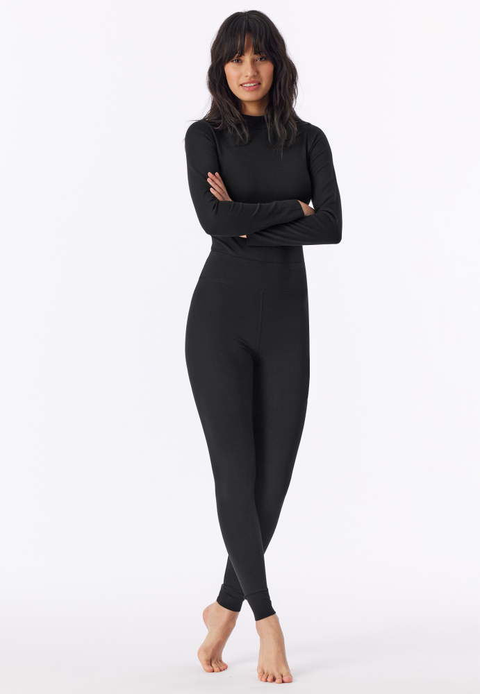 SCHIESSER dames Invisible Soft Legging, dames legging, zwart