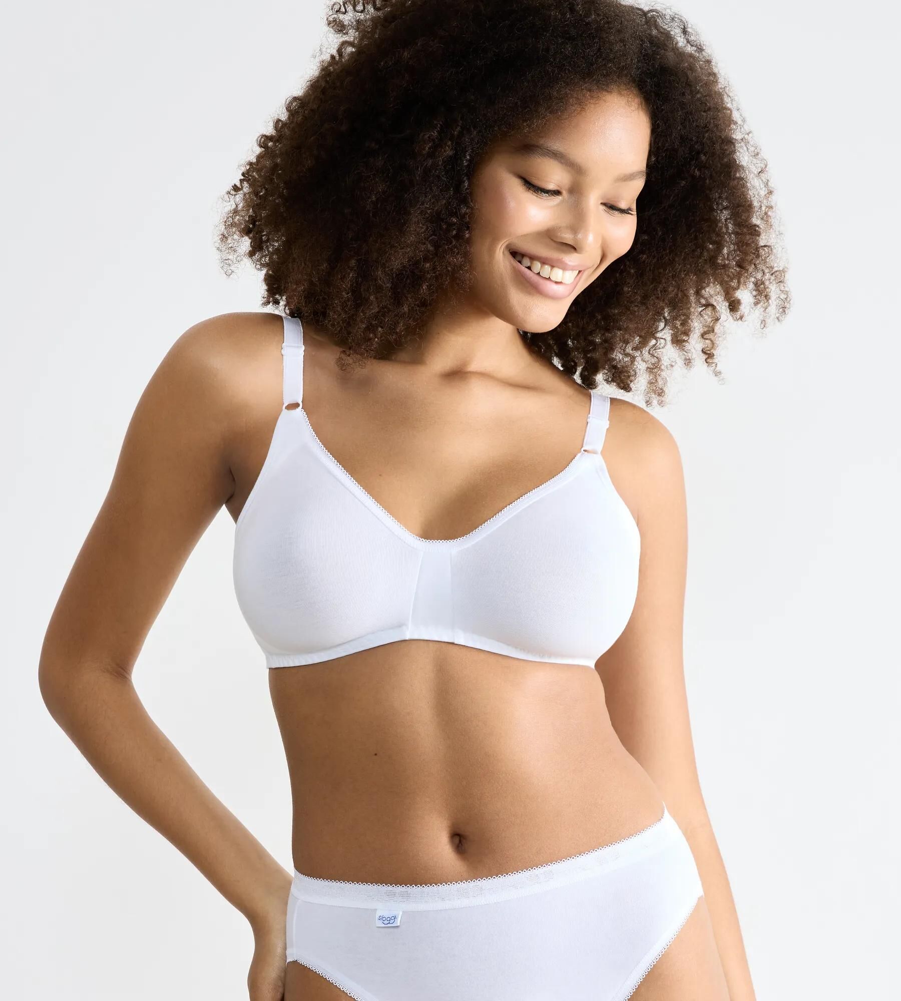 Sloggi Women Basic+ N, bralette, wit
