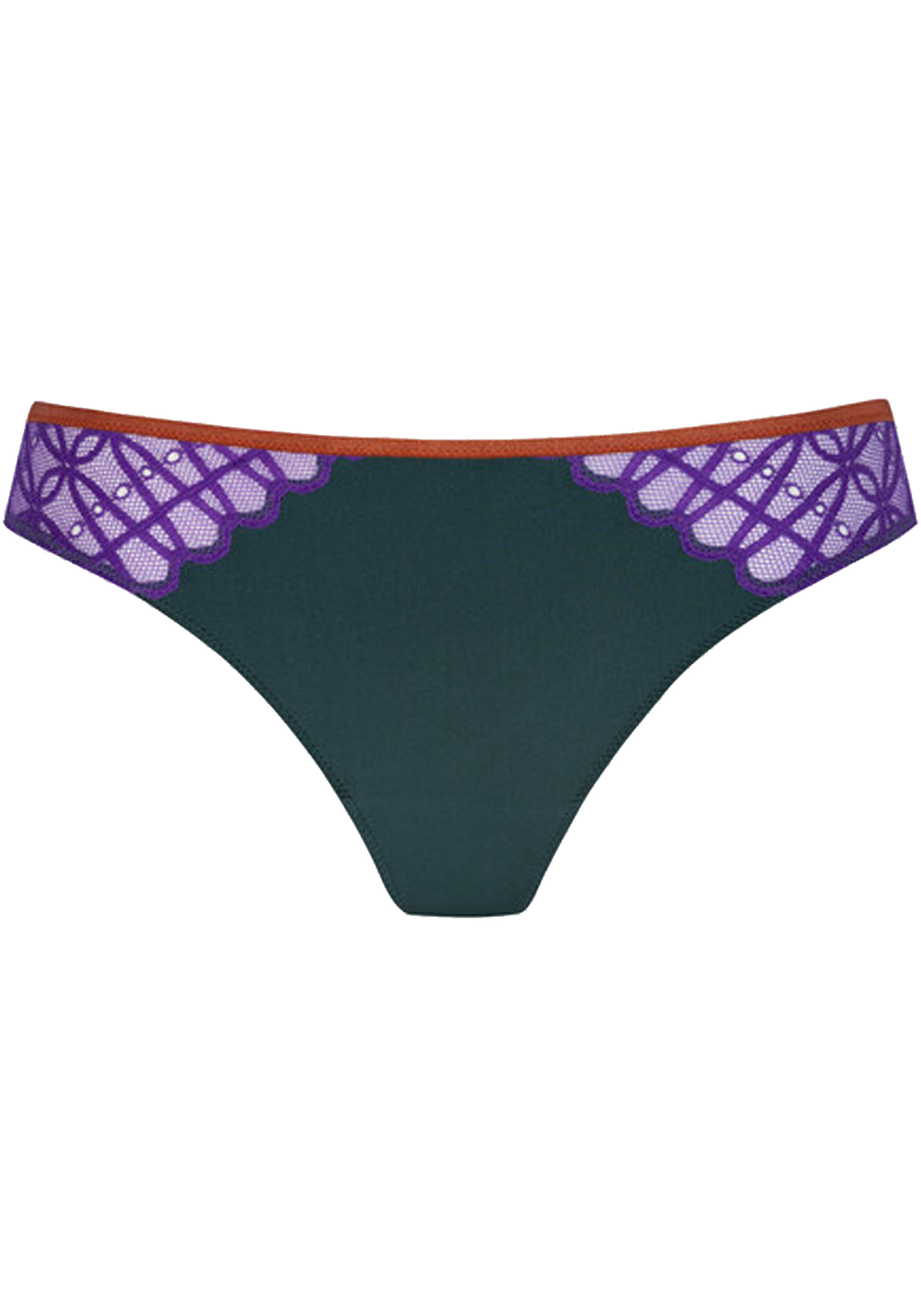 Mey dames brasil Poetry Temptation, slip, donkergroen