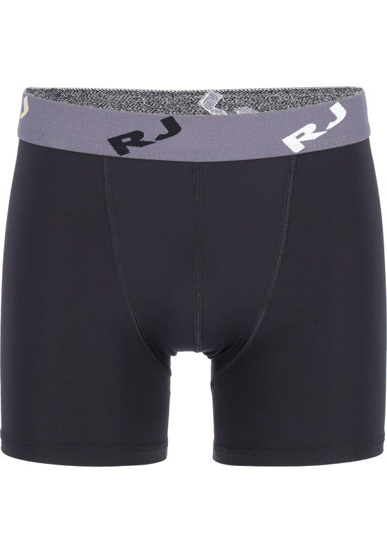 RJ Bodywear Pure Color boxershort (1-pack), heren boxer lang, microfiber, zwart RJ Bodywear Pure Color boxershort (1-pack), heren boxer lang, microfiber, zwart