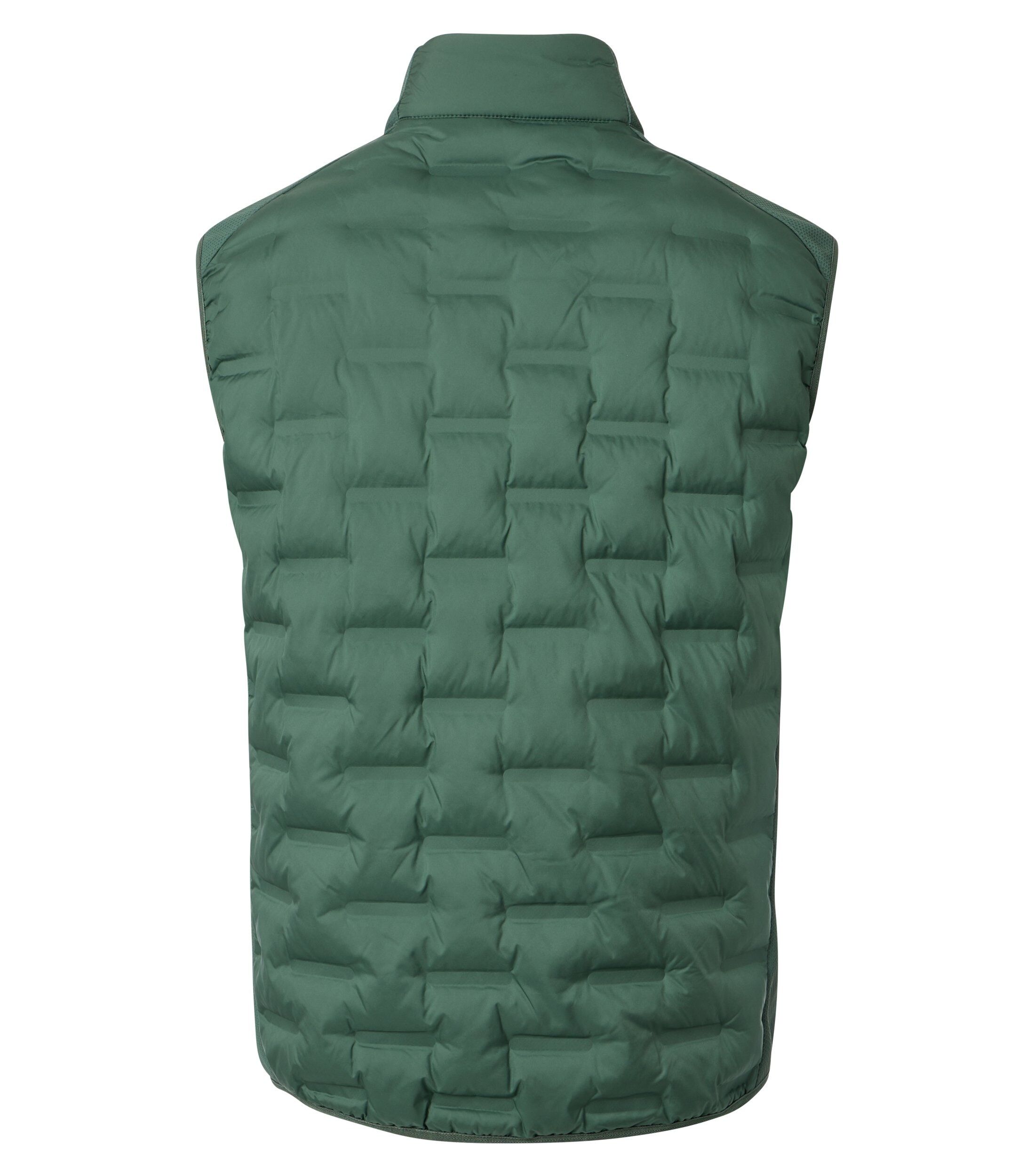 CASA MODA comfort fit bodywarmer, groen, wit