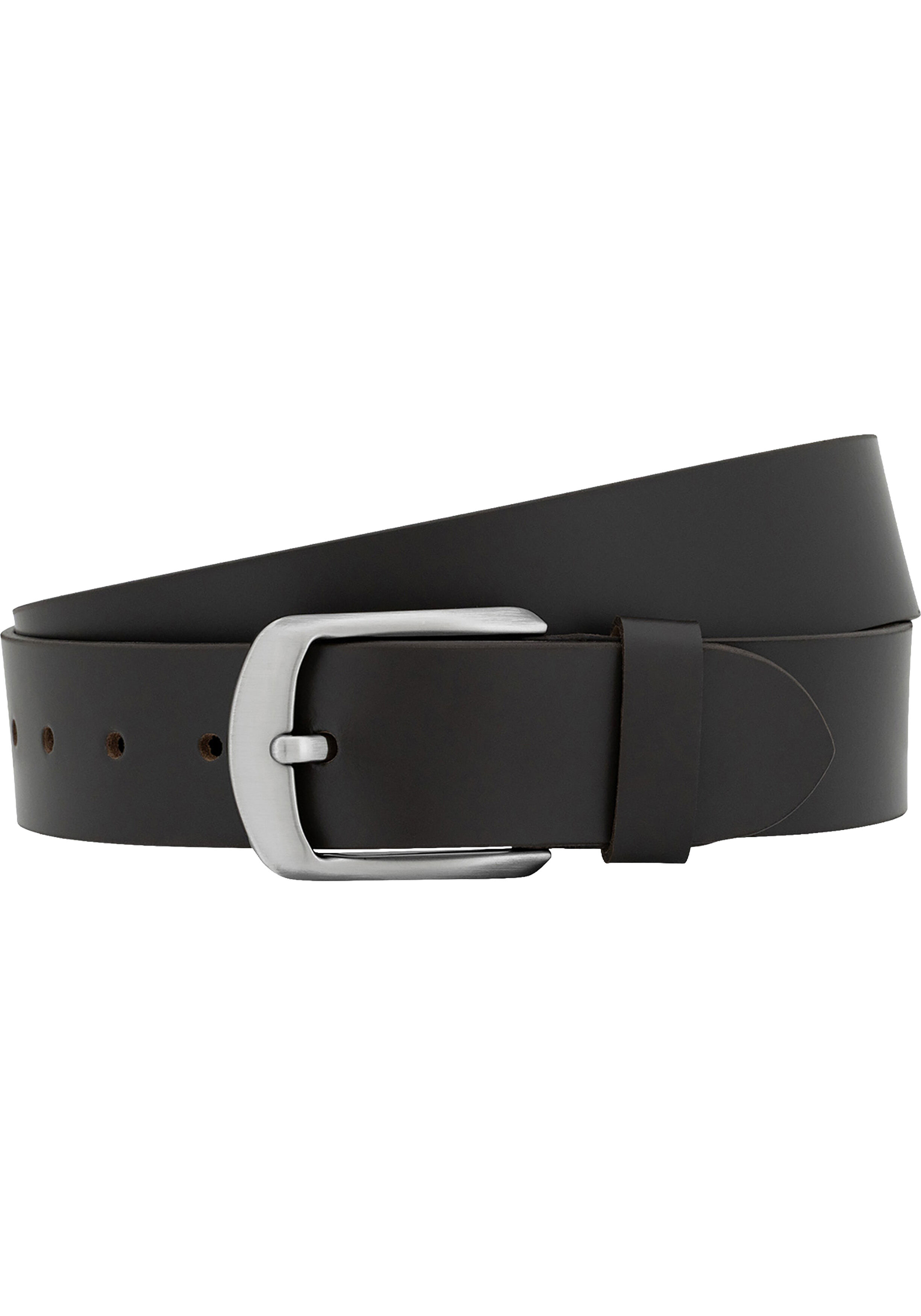 LINDENMANN leren heren riem, bruin