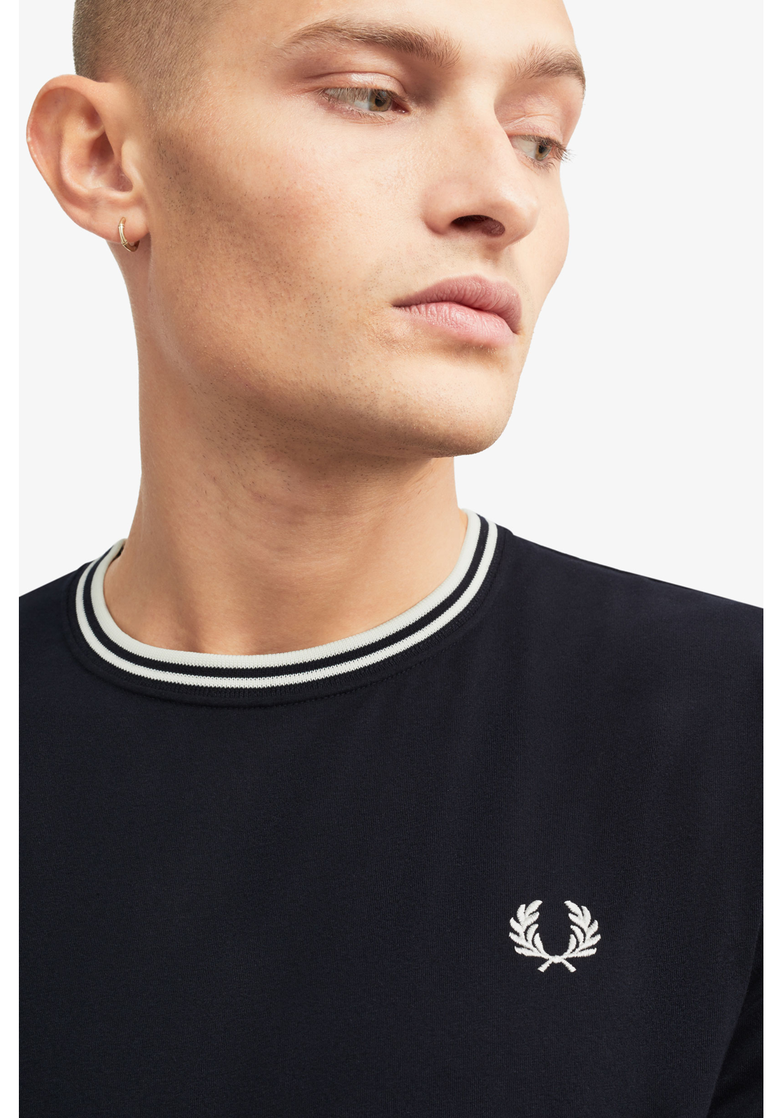 image_4_M1588_795_6-1 Fred Perry Twin Tipped regular fit T-shirt M1588, korte mouw O-hals, blauw