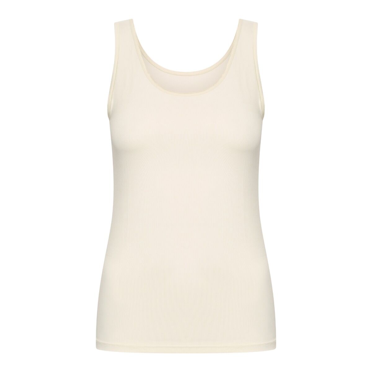 RJ Bodywear RJ dames Pure Color dames hemd (1-pack), ivoor