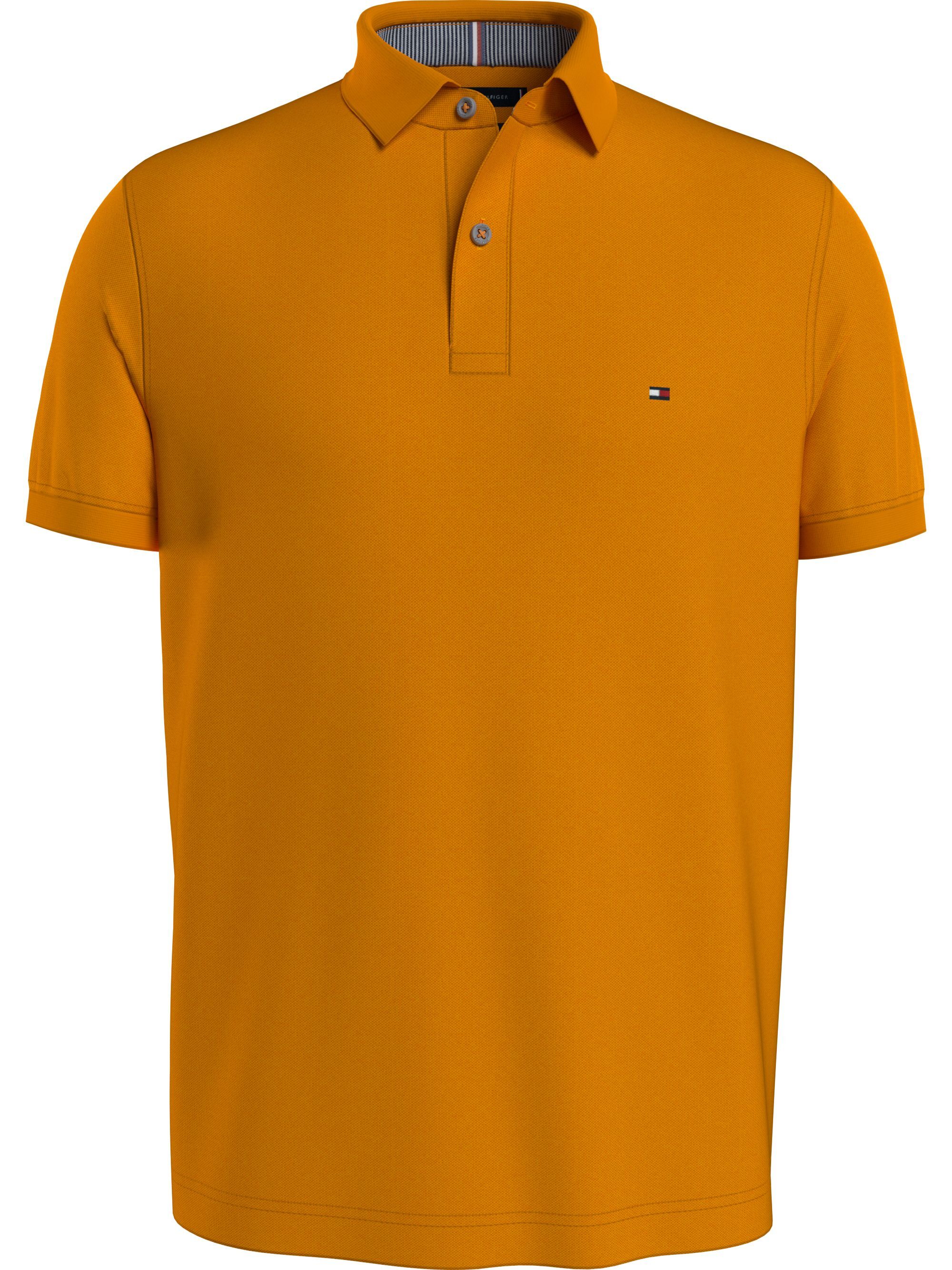 Tommy Hilfiger 1985 Regular Polo, heren poloshirt, okergeel