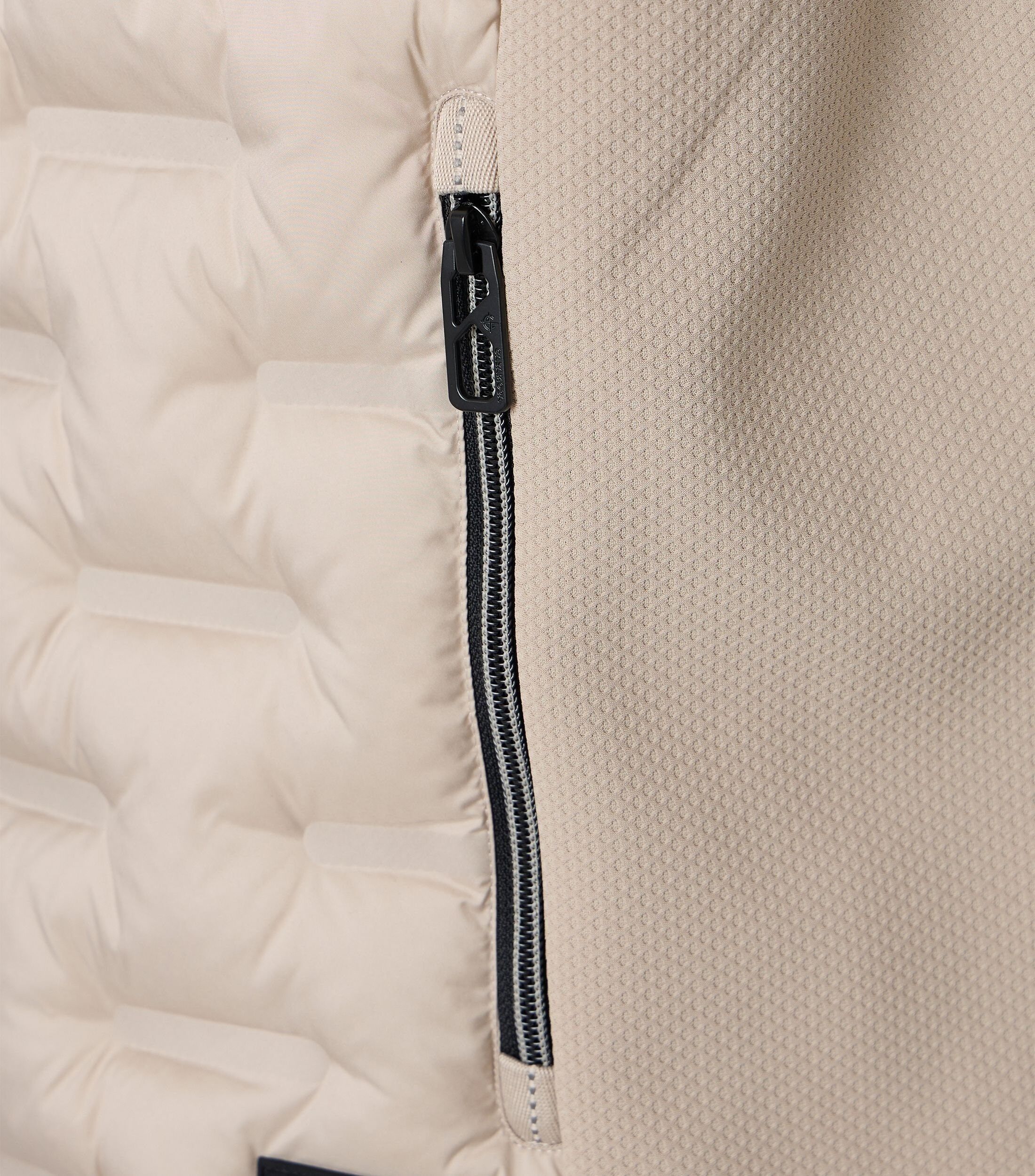 CASA MODA comfort fit bodywarmer, beige, zwart