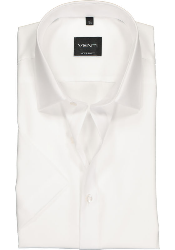 VENTI modern fit overhemd, korte mouw, wit VENTI modern fit overhemd, korte mouw, wit