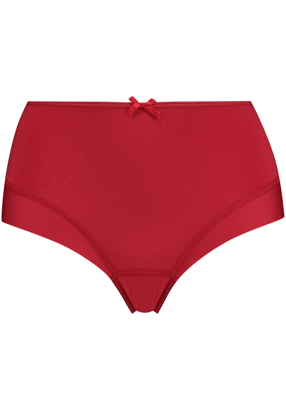 RJ Bodywear Pure Color dames maxi brief, donkerrood RJ Bodywear Pure Color dames maxi brief, donkerrood
