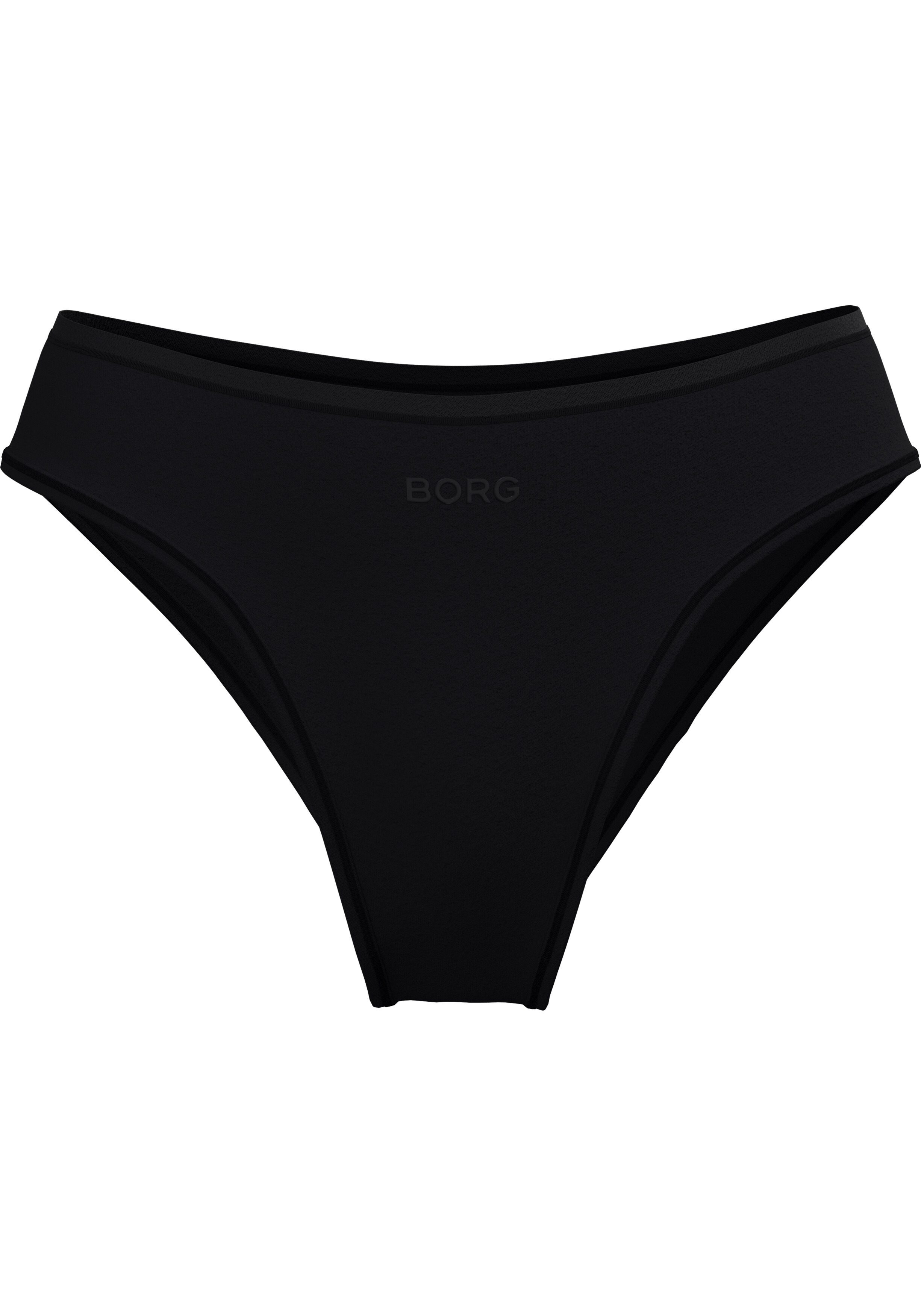 Bjorn Borg dames Soft Touch Cheeky Briefs, slip middelhoge taille (1-pack), zwart