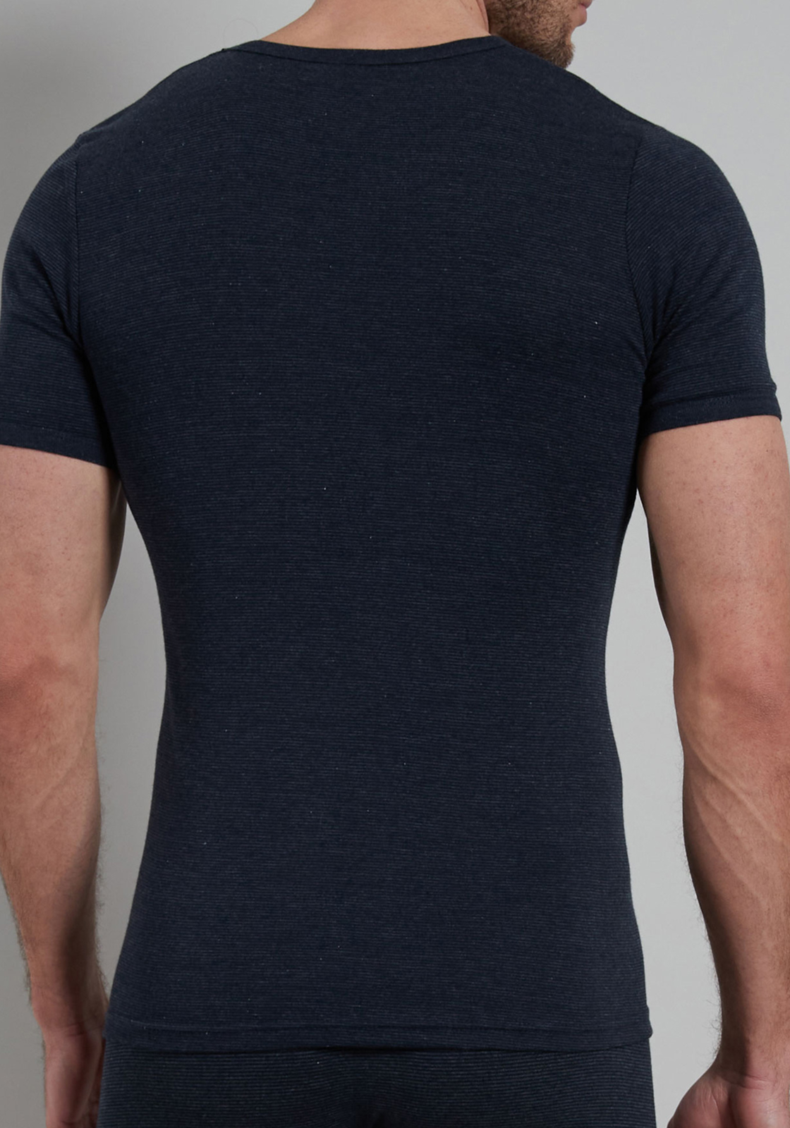Gotzburg heren T-shirt met O-hals (1-pack), middenblauw Gotzburg heren T-shirt met O-hals (1-pack), middenblauw