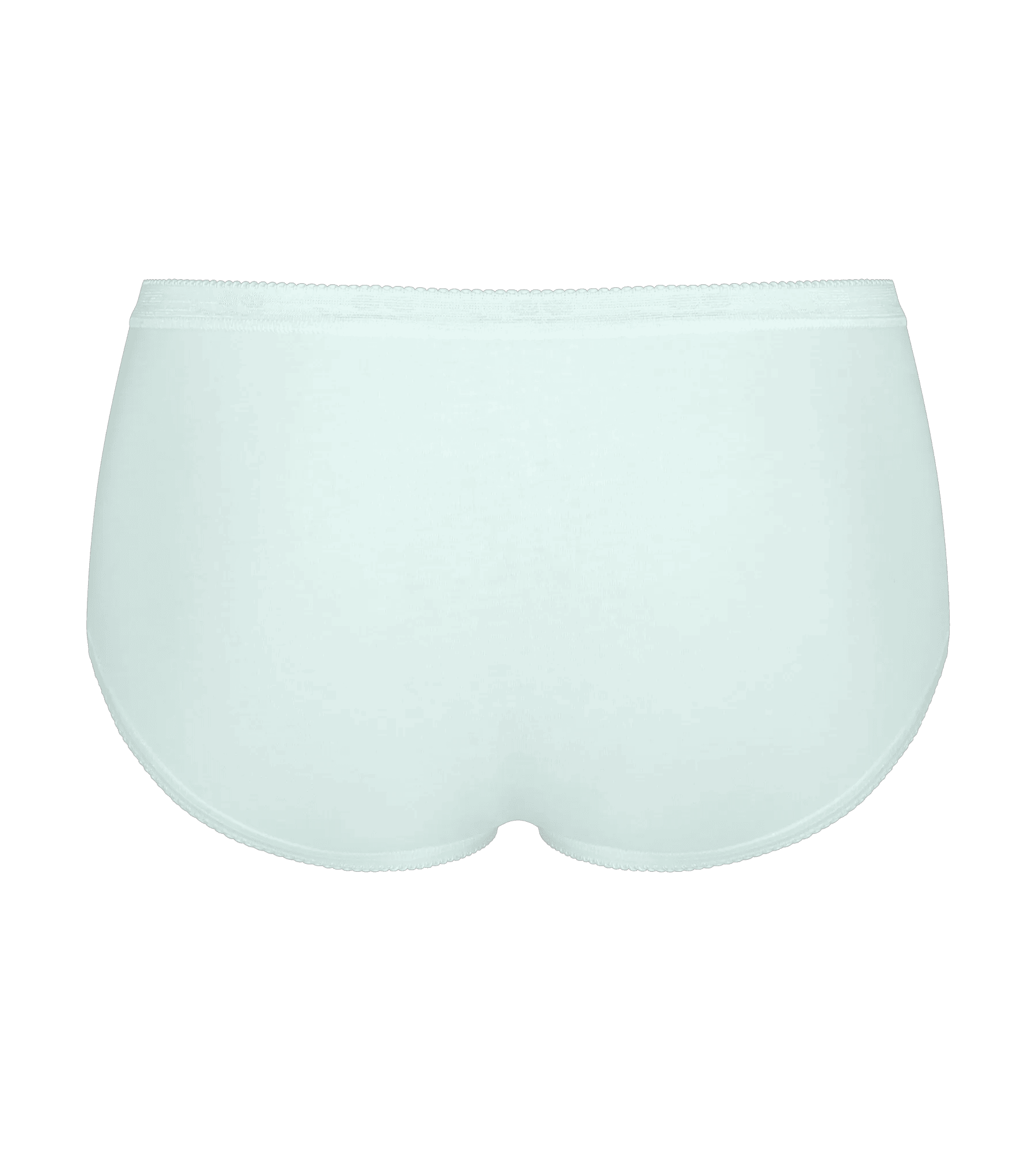 Sloggi Women Basic+ Midi (4-pack), dames slip, wit, lichtblauw, lichtgroen en grijs