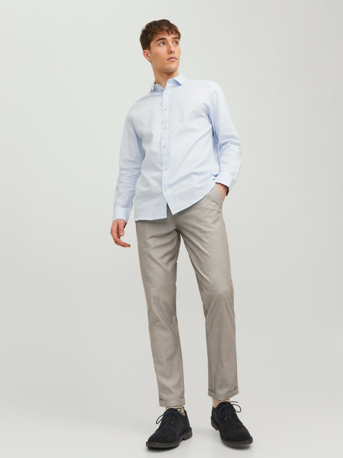 JACK & JONES Marco Connor slim fit, heren chino, beige