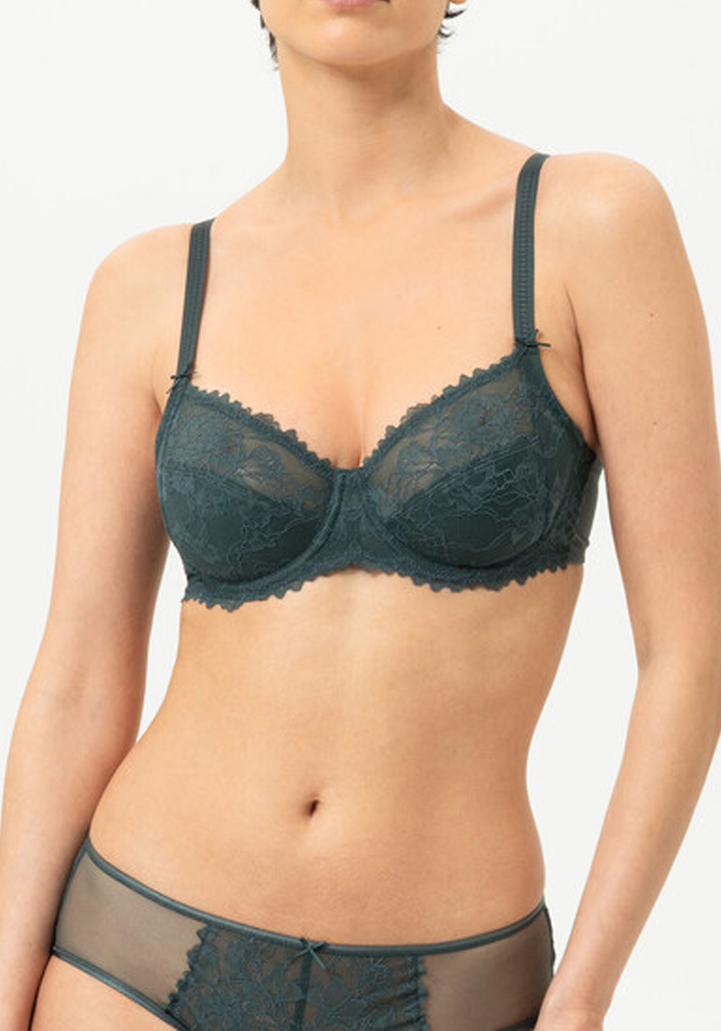 Mey dames wired bra Fabulous, beugel bh, donkergroen