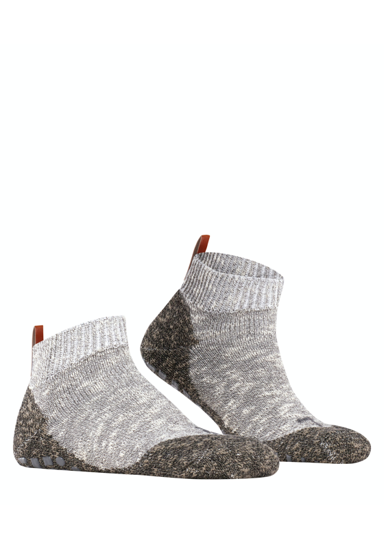 FALKE Lodge Homepads heren huissokken (laag model), grijs (light greymel.) FALKE Lodge Homepads heren huissokken (laag model), grijs (light greymel.)