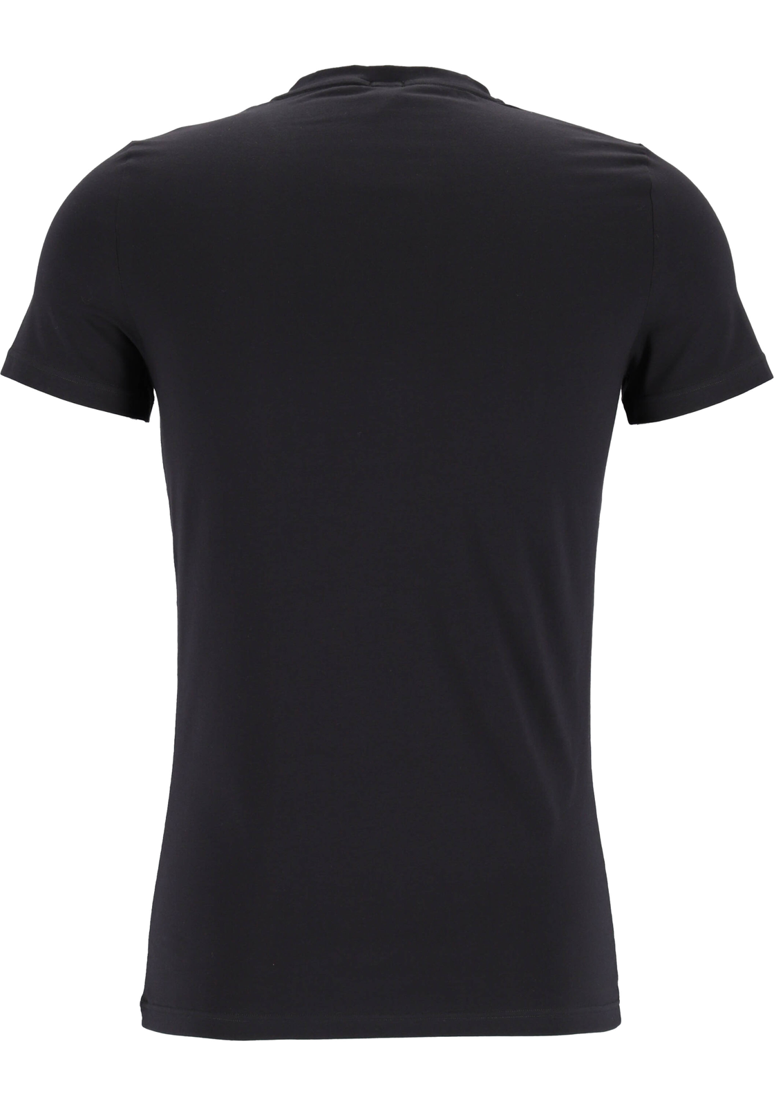 2-9009984160442-hom-HOM_TS_4013300004_zwart_4fotos_HR HOM Supreme Cotton tee-shirt (1-pack), heren T-shirt O-hals, zwart