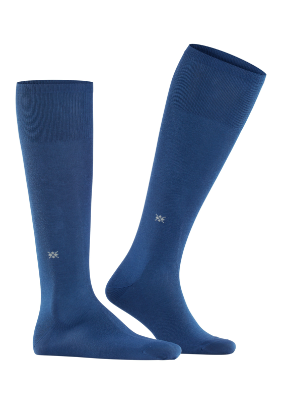 Burlington Dublin heren kniekousen, blauw (night blue) Burlington Dublin heren kniekousen, blauw (night blue)