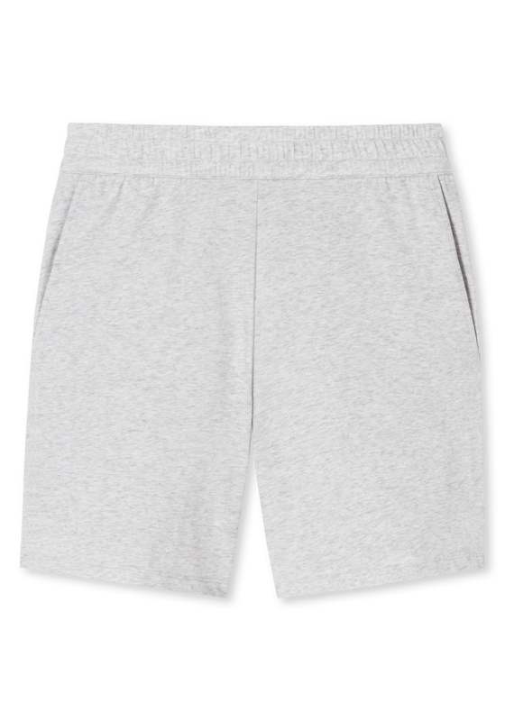 SCHIESSER Mix+Relax loungebroek kort, dames broek kort grijs-gemeleerd SCHIESSER Mix+Relax loungebroek kort, dames broek kort grijs-gemeleerd