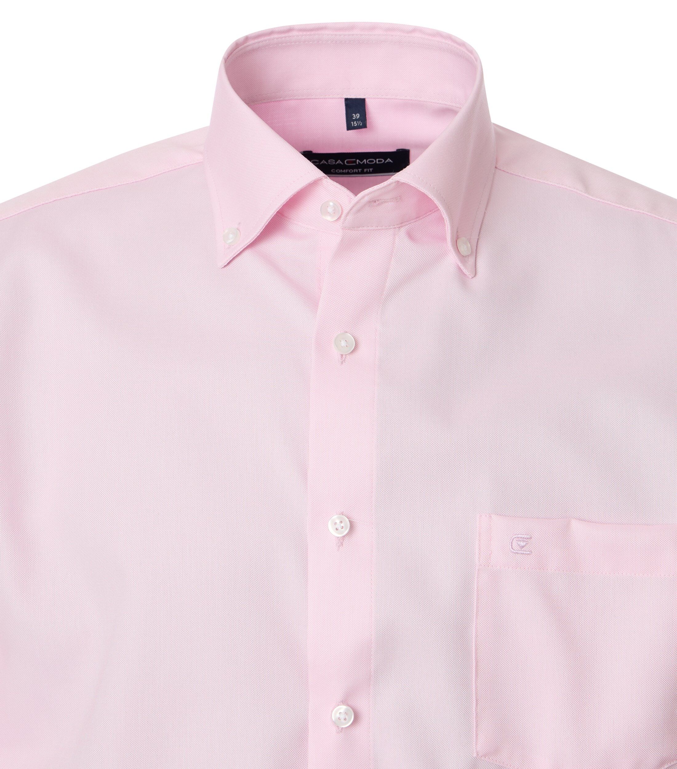 CASA MODA comfort fit overhemd, Oxford, rood - 344321400-400