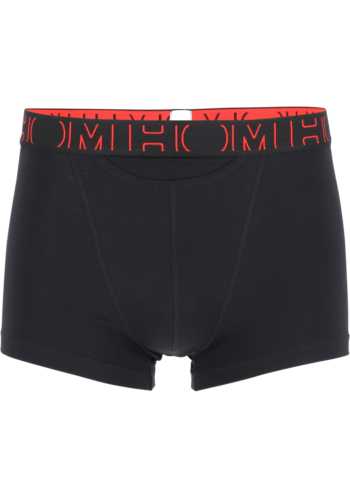 5-9009984230008_HOM_boxers_2p_HR HOM Boxerlines #2 boxer briefs HO1 (2-pack), heren boxer kort met horizontale gulp, rood, zwart