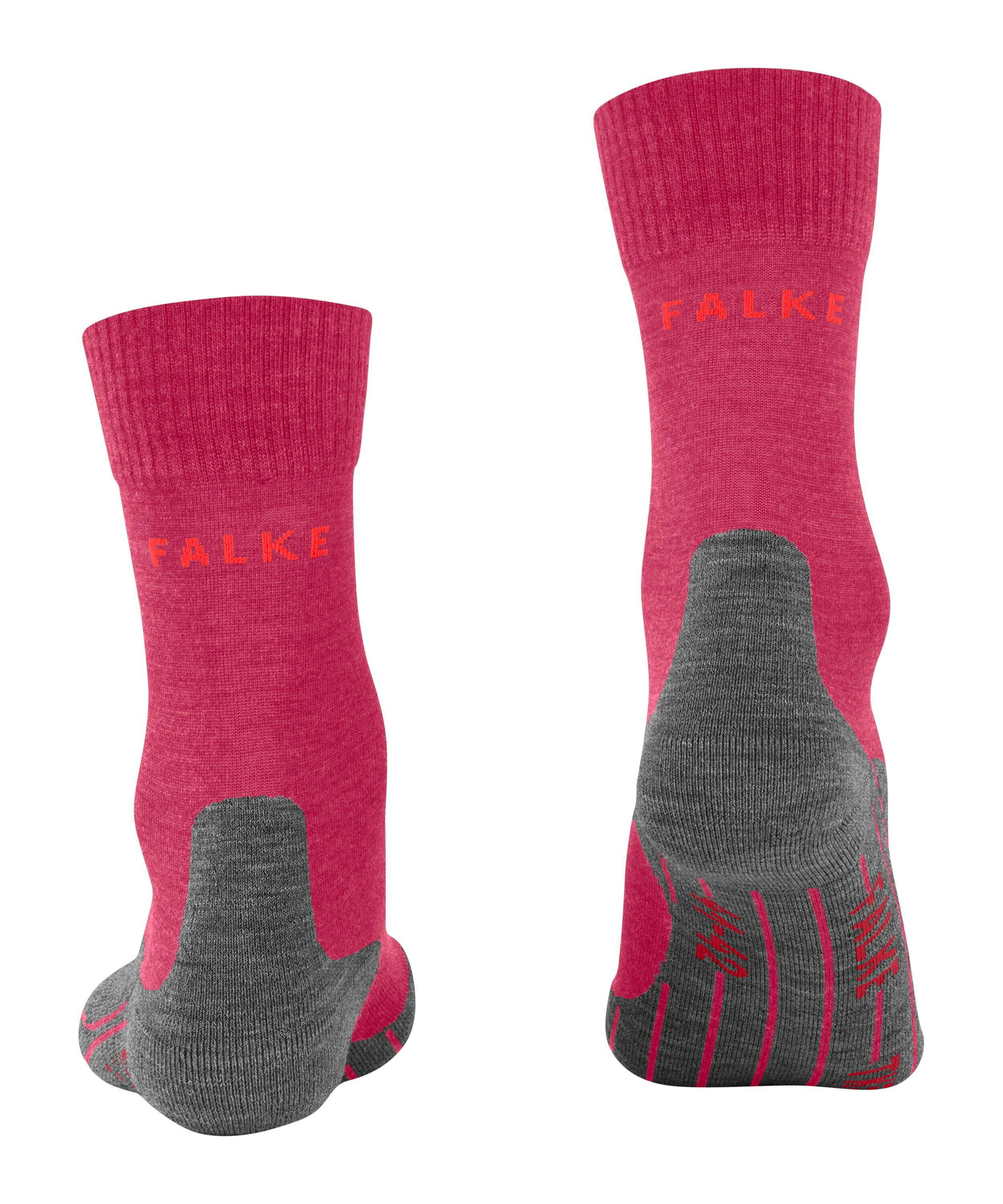 FALKE TK5 Wander dames trekking sokken, grijs (rose/grey)