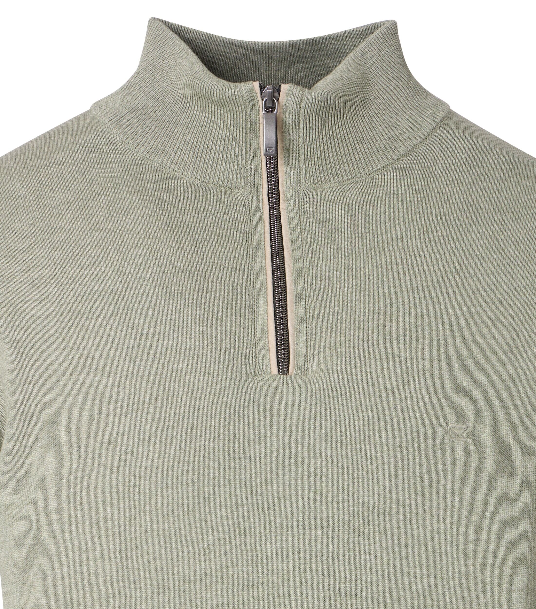 CASA MODA comfort fit schipperstrui, groen, beige