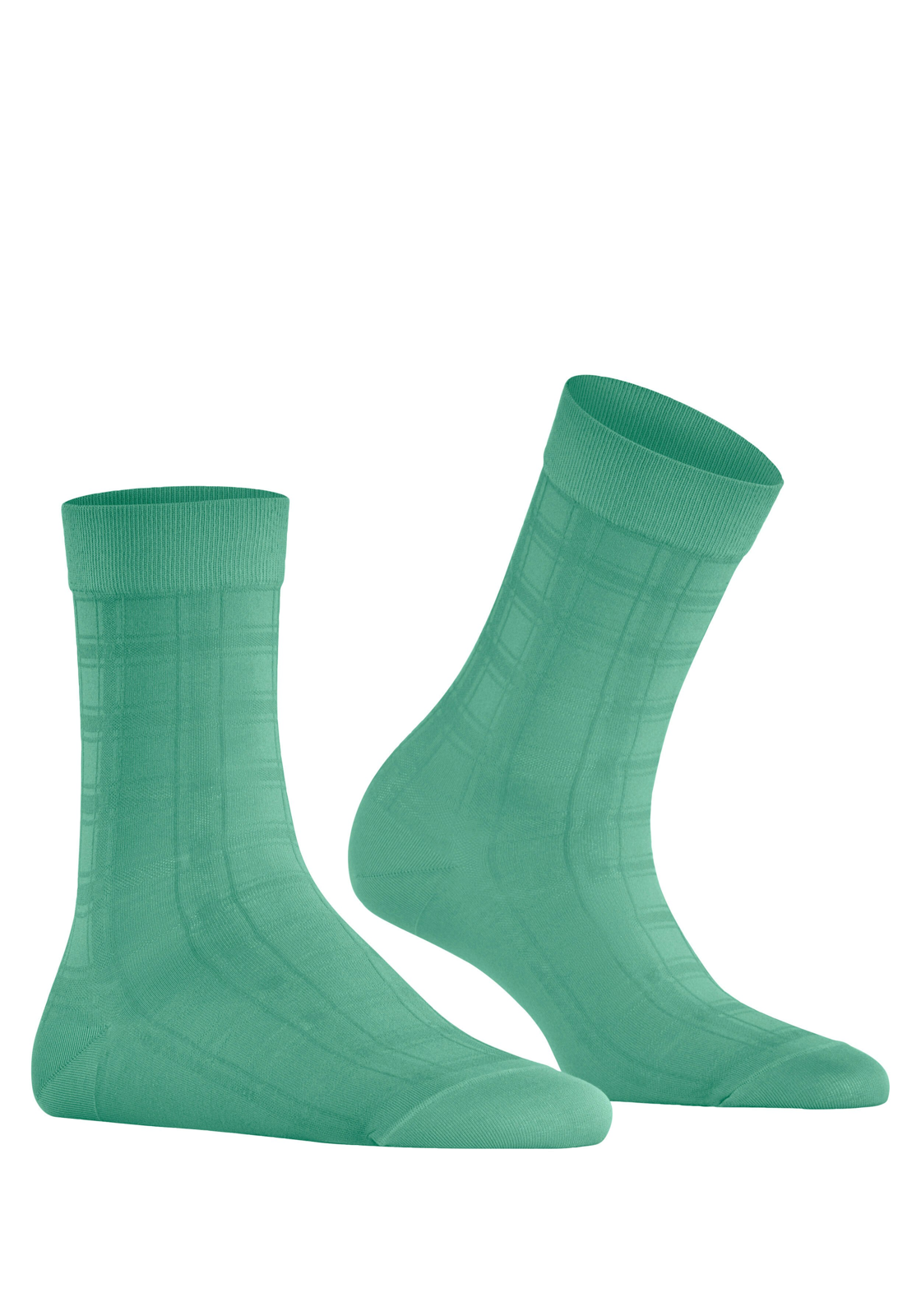 FALKE Madras damessokken, groen (oceangreen) FALKE Madras damessokken, groen (oceangreen)