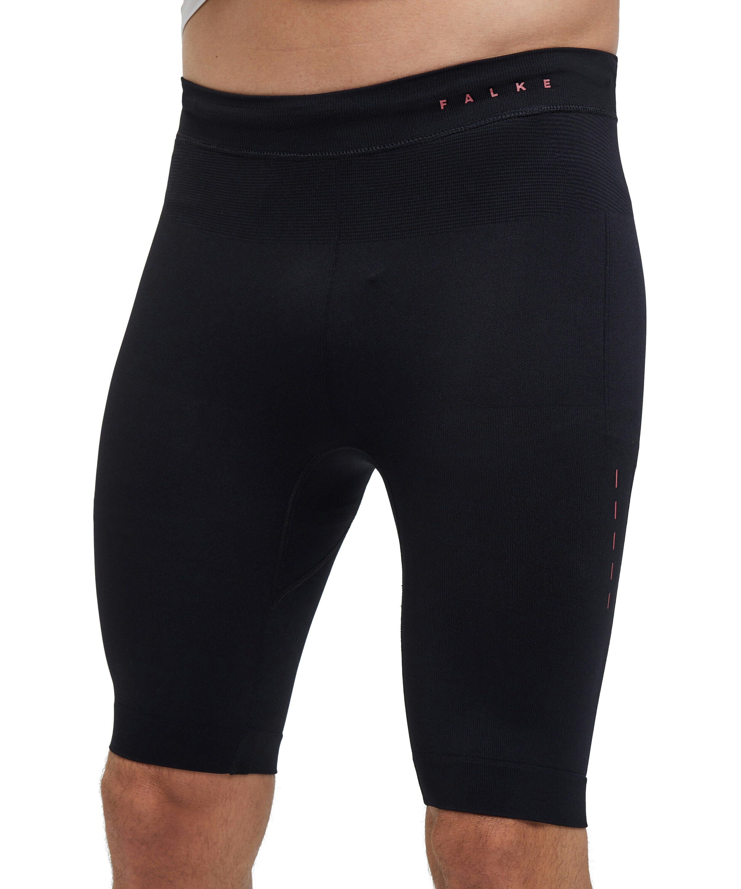 FALKE compression heren training tights, zwart (black)