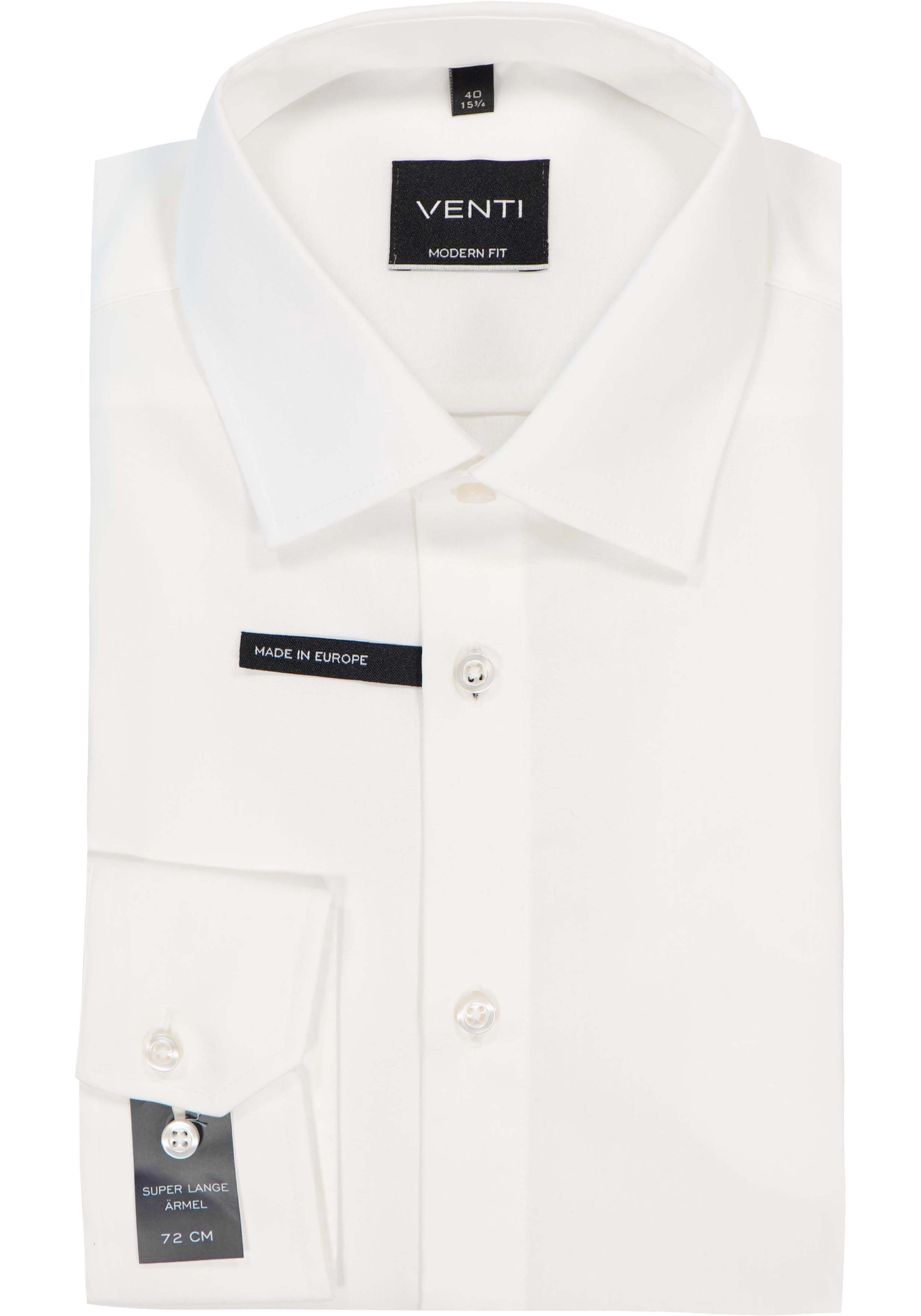 VENTI modern fit overhemd, mouwlengte 72, beige