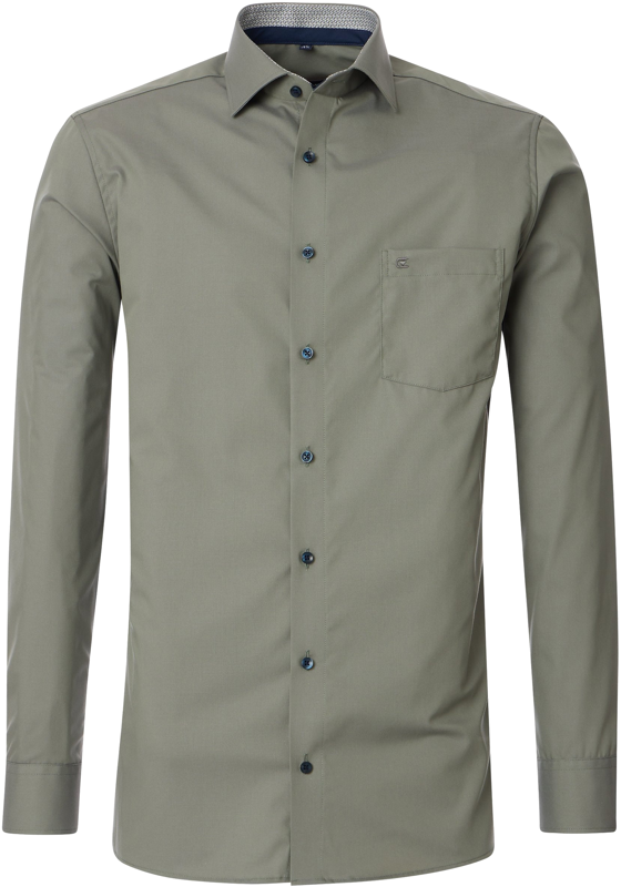 CASA MODA modern fit overhemd, popeline, groen CASA MODA modern fit overhemd, popeline, groen
