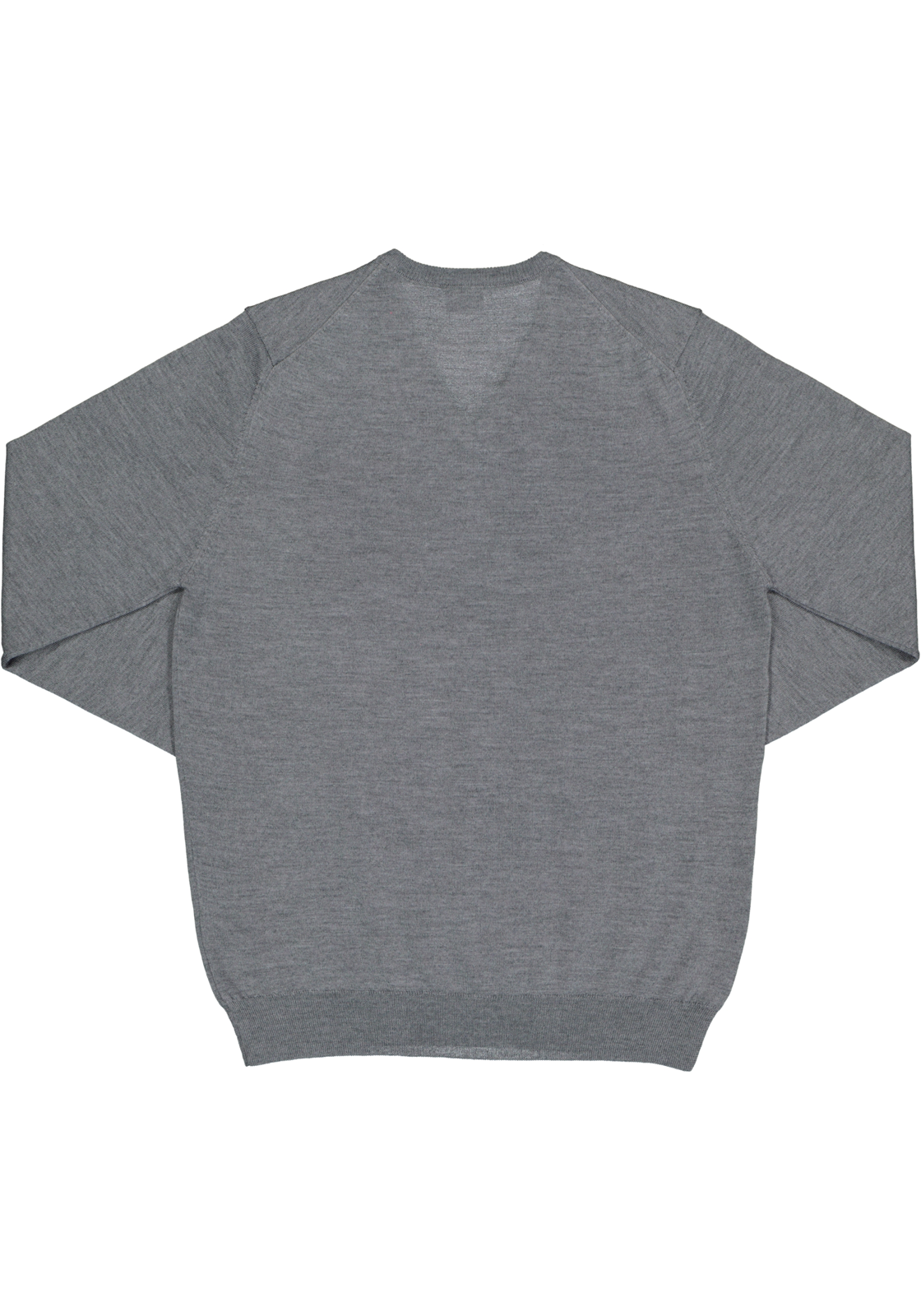 5-4049445645229_trui_olymp_HR OLYMP modern fit trui wol, V-hals, grijs
