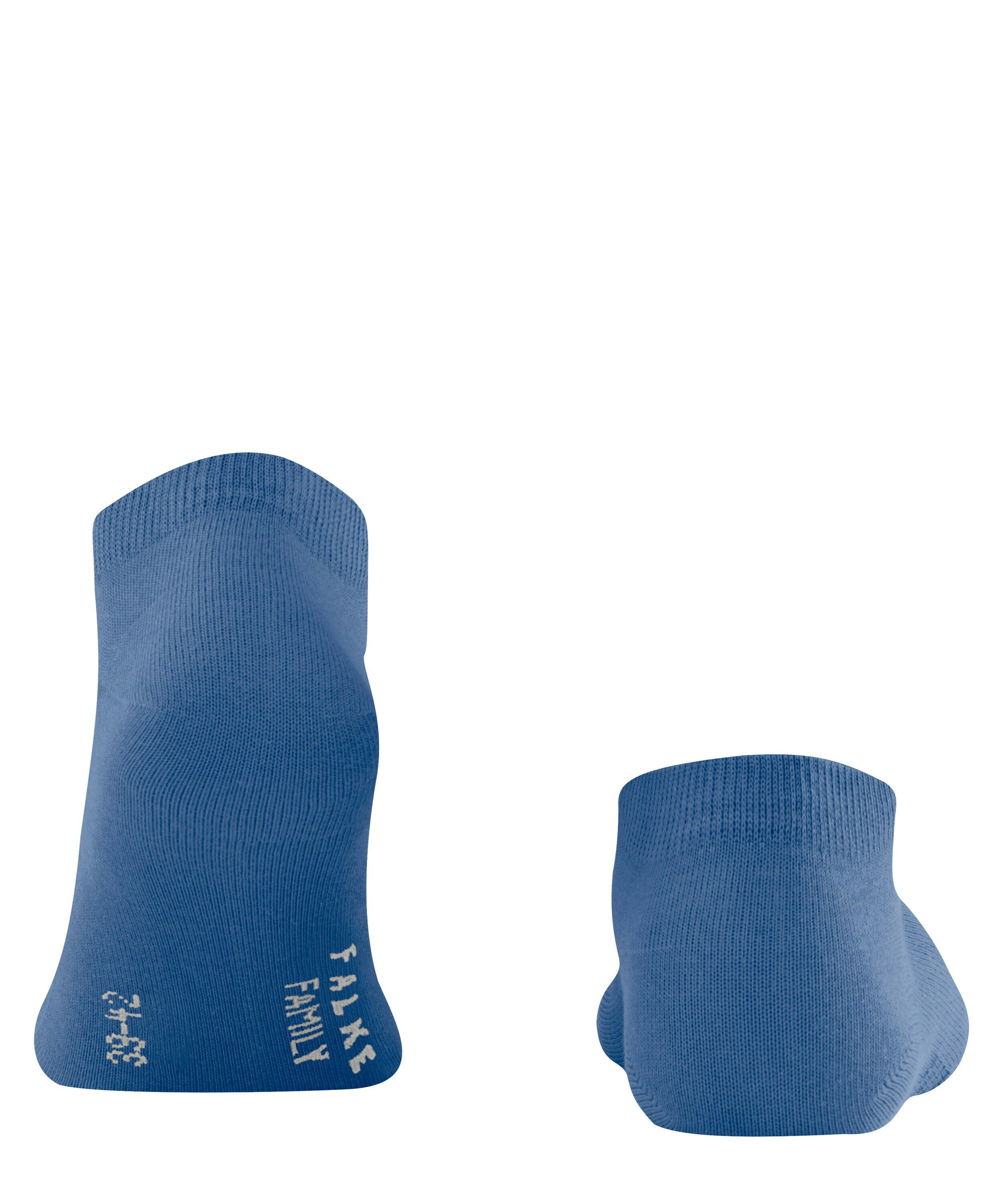 FALKE Family heren sneakersokken, middenblauw (deep water)