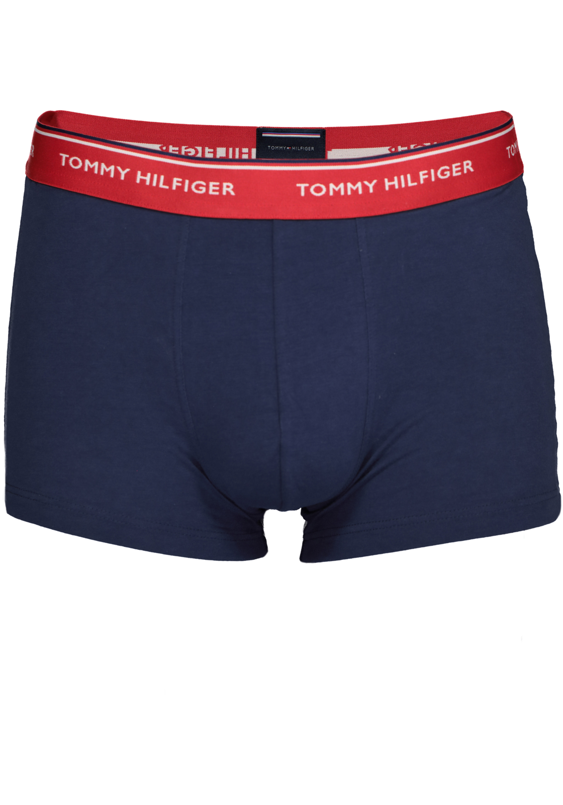 3-8719254280268_tommy-hilfiger-boxer_HR Tommy Hilfiger trunks (3-pack), heren boxers normale lengte, blauw met verschillende kleuren band