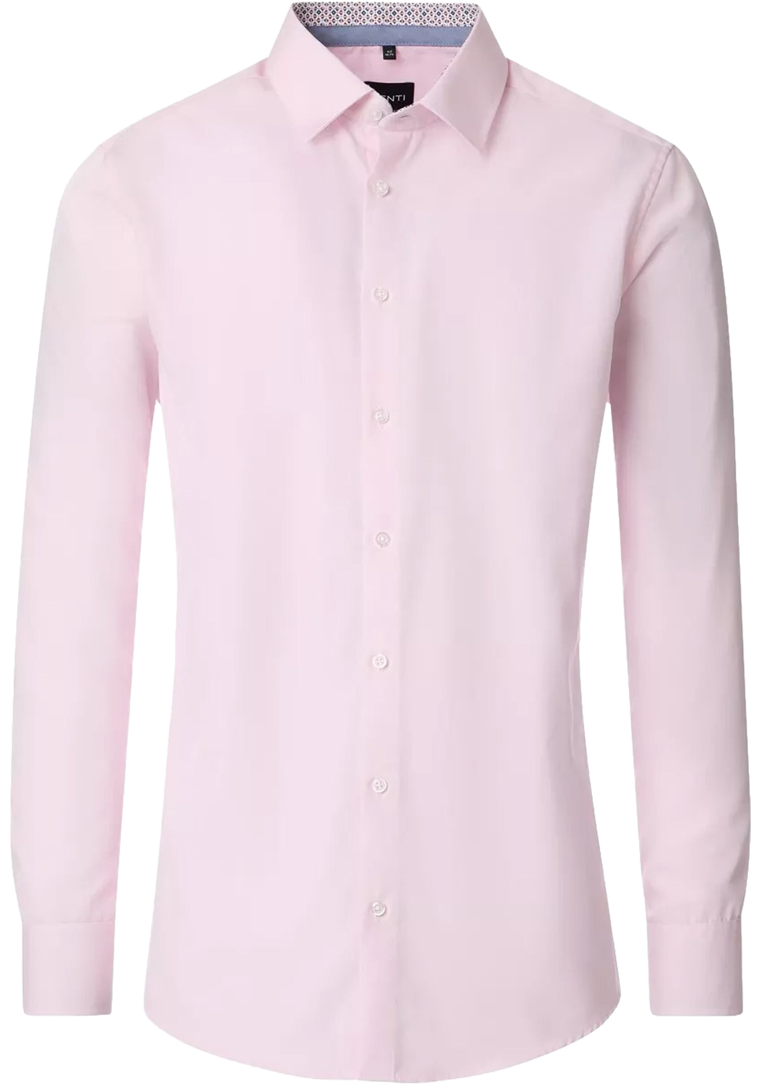 VENTI modern fit overhemd, popeline, rood