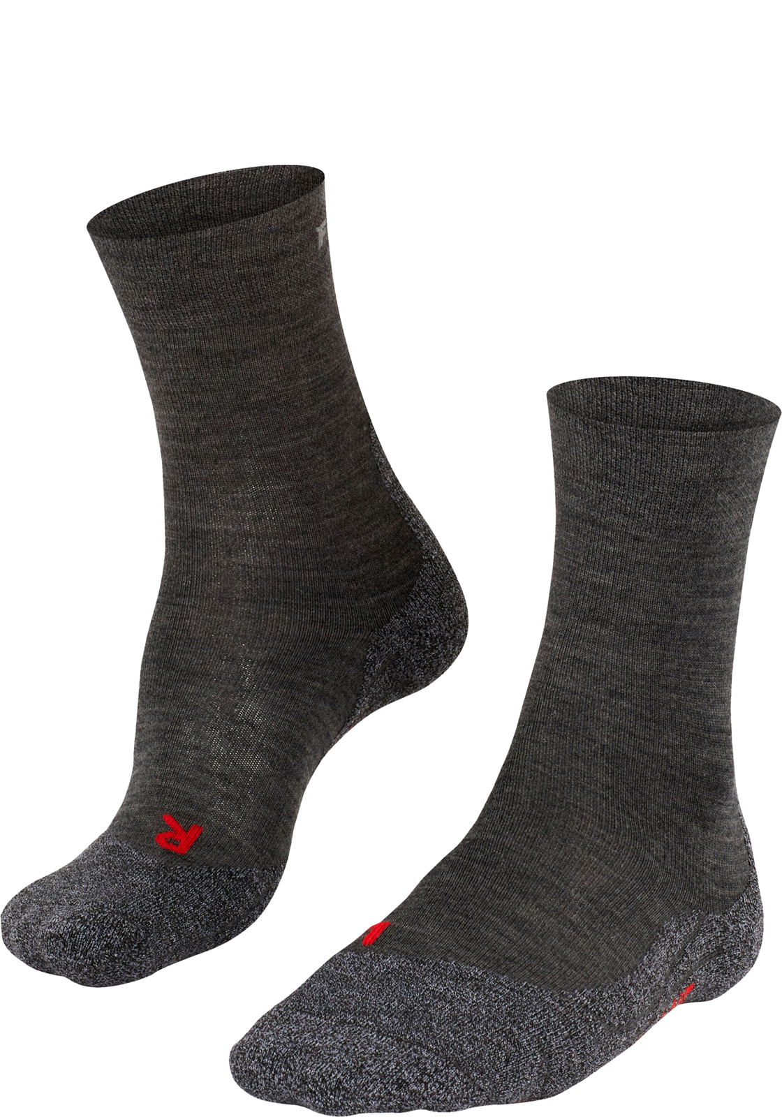 FALKE TK2 Explore Sensitive damessokken, antraciet grijs (asphalt mel.) FALKE TK2 Explore Sensitive damessokken, antraciet grijs (asphalt mel.)