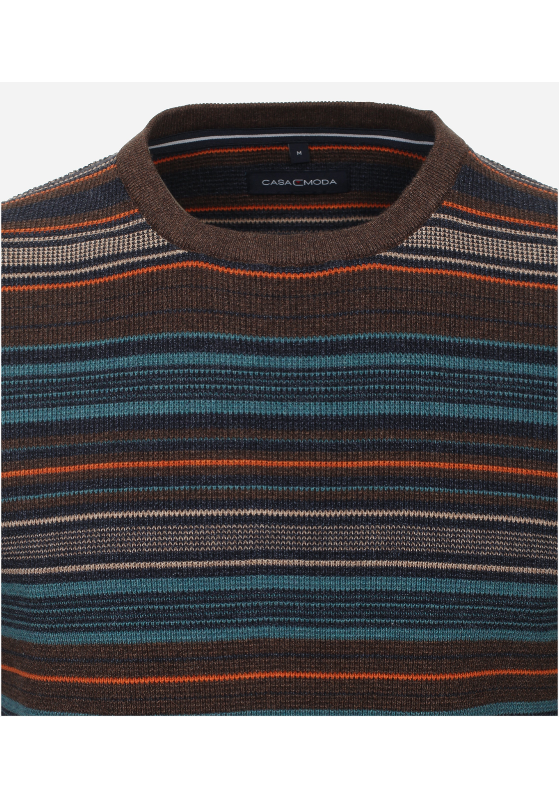 image_4_57239a625797ba9749fc023f3173ab90jpgautoformatbgF3F3F3blend-alpha100blend-colorF3F3F3blend-modedarkenfitclampp CASA MODA comfort fit trui, beige gestreept