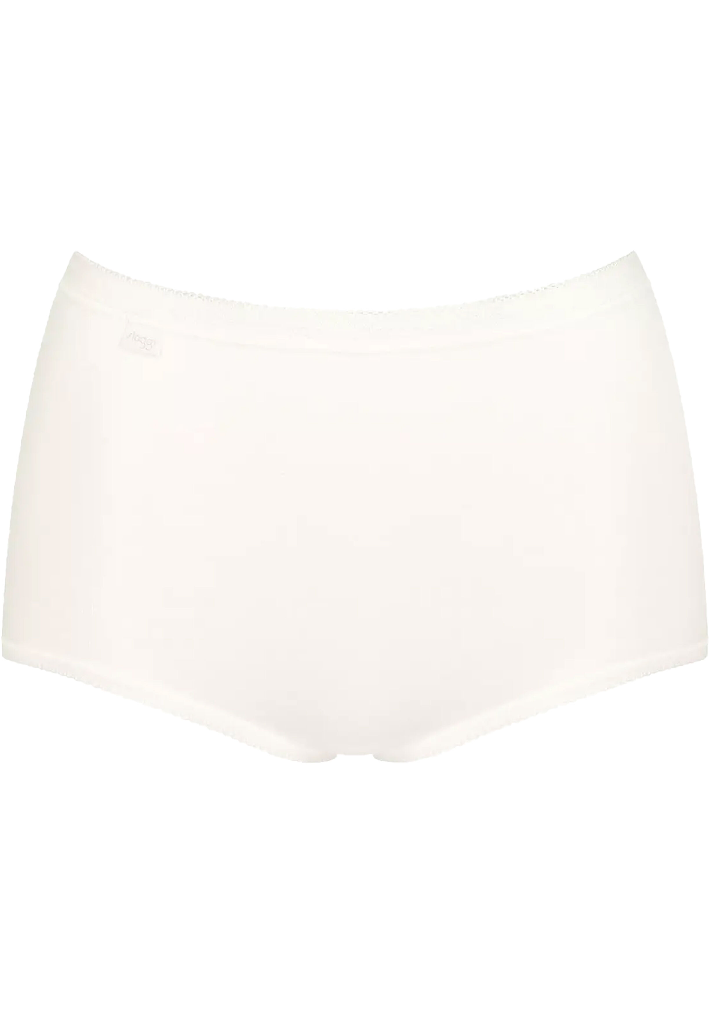 Sloggi Women Basic+ Maxi (4-pack), dames slip, wit, lichtblauw, donkerblauw, grijs