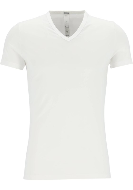 HOM Classic tee-shirt v neck (1-pack), heren T-shirt V-hals, wit HOM Classic tee-shirt v neck (1-pack), heren T-shirt V-hals, wit