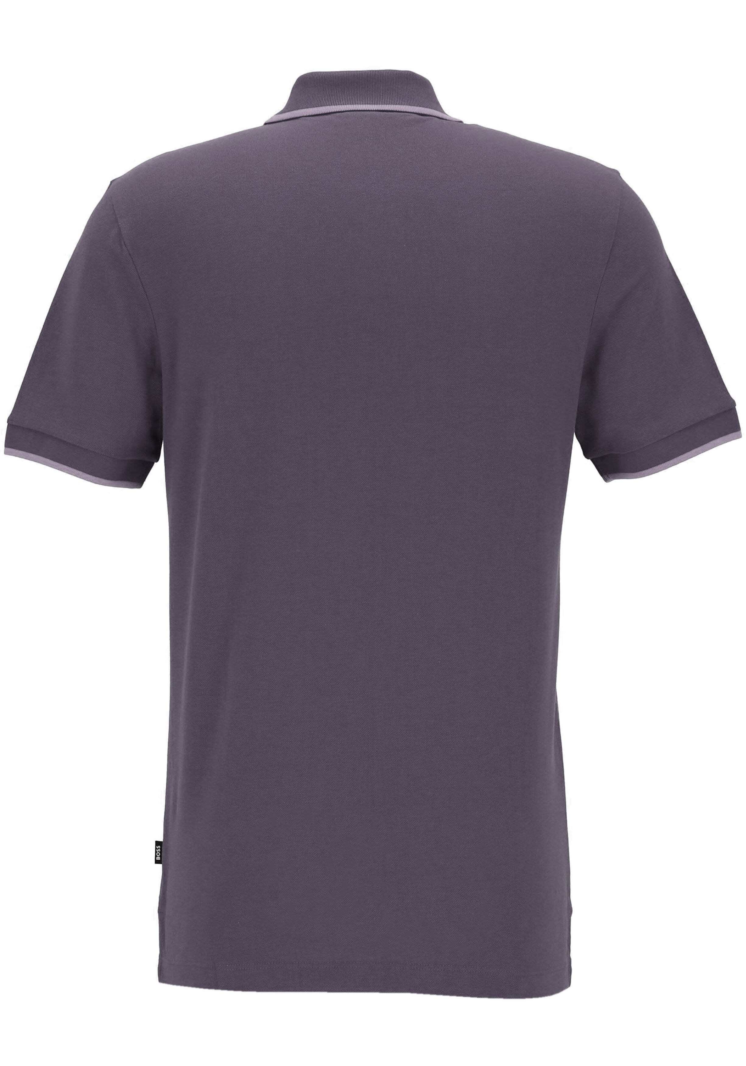 BOSS Parlay regular fit polo, pique, paars
